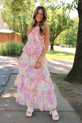 Summer in Bloom Halter Dress Dresses 
