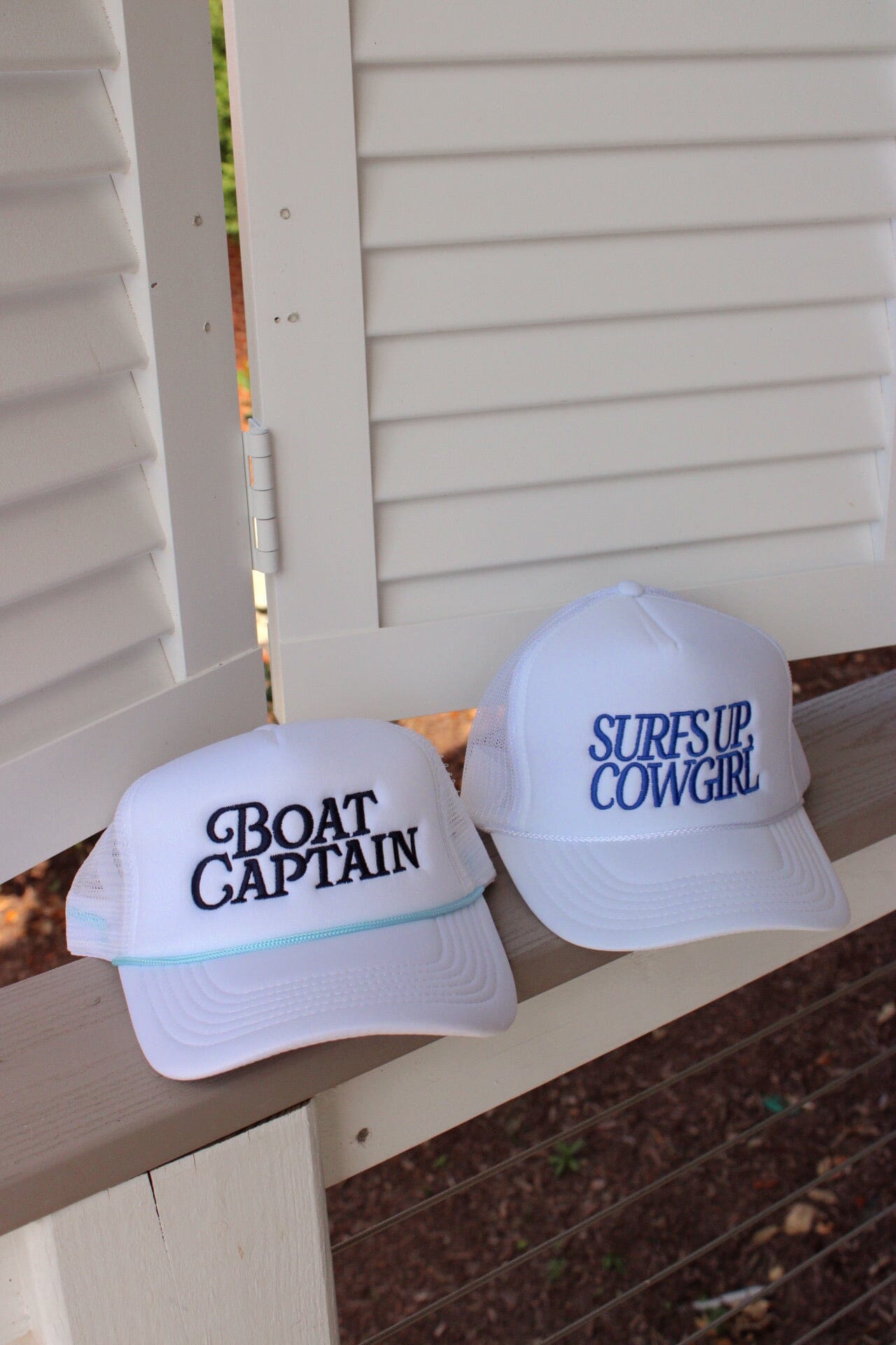 Surfs Up Cowgirl Trucker Hat Accessories 