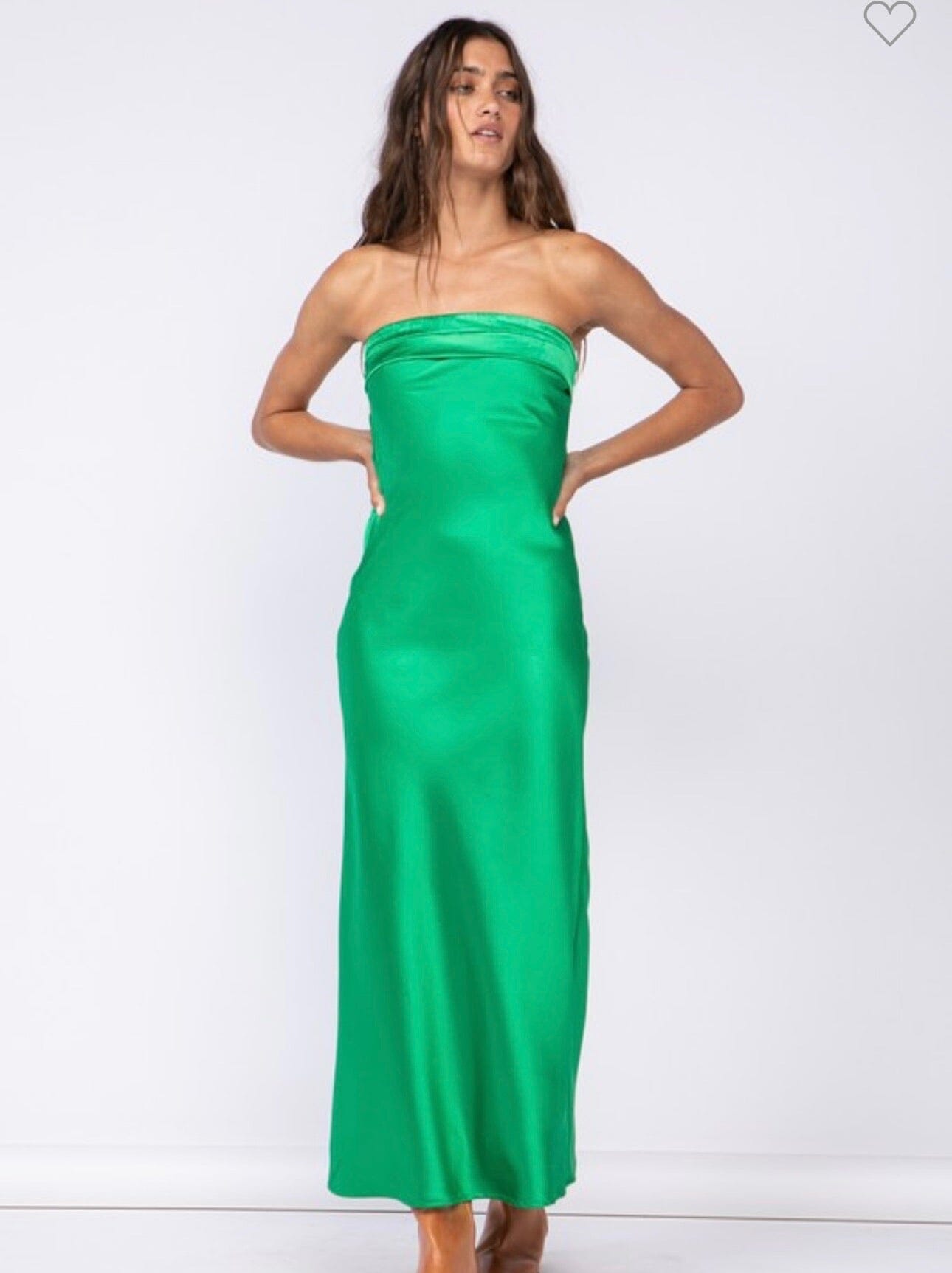 Sydney Satin Midi Dress Dresses 