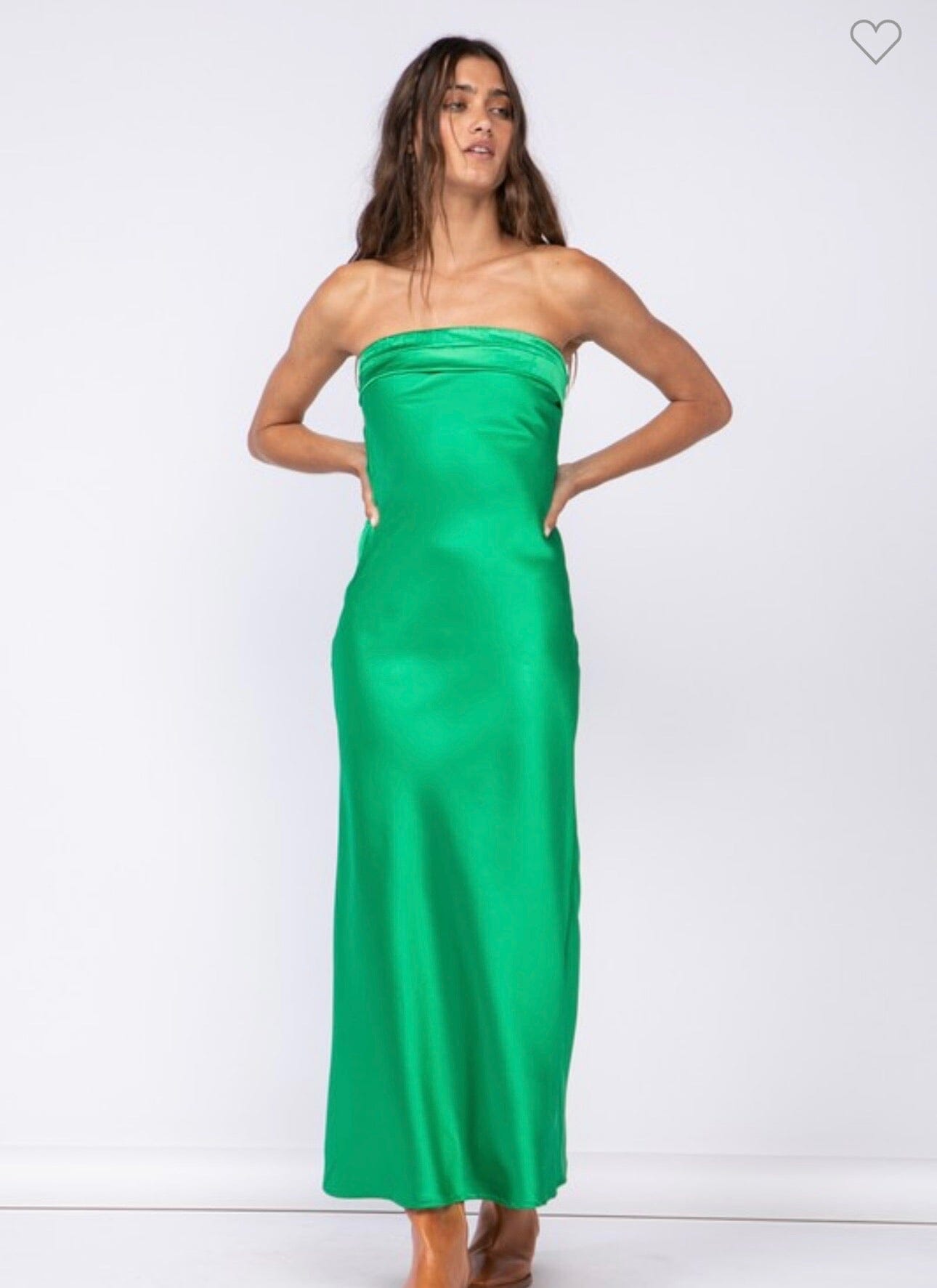 Sydney Satin Midi Dress Dresses 