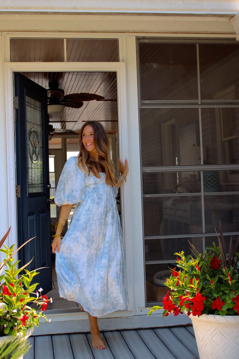 toile midi dress Toile Midi Dress