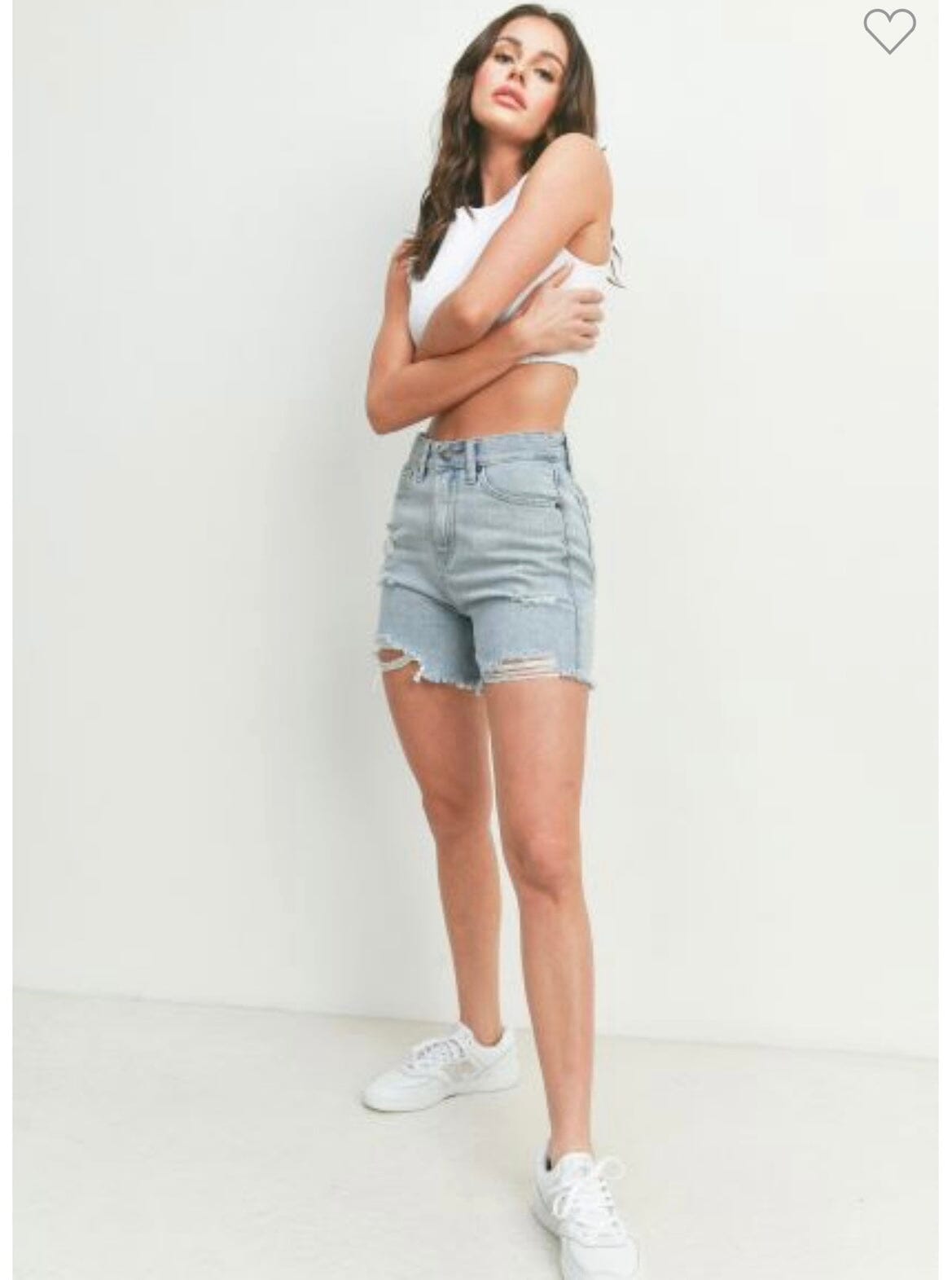 90's Denim Girlfriend Shorts Shorts 
