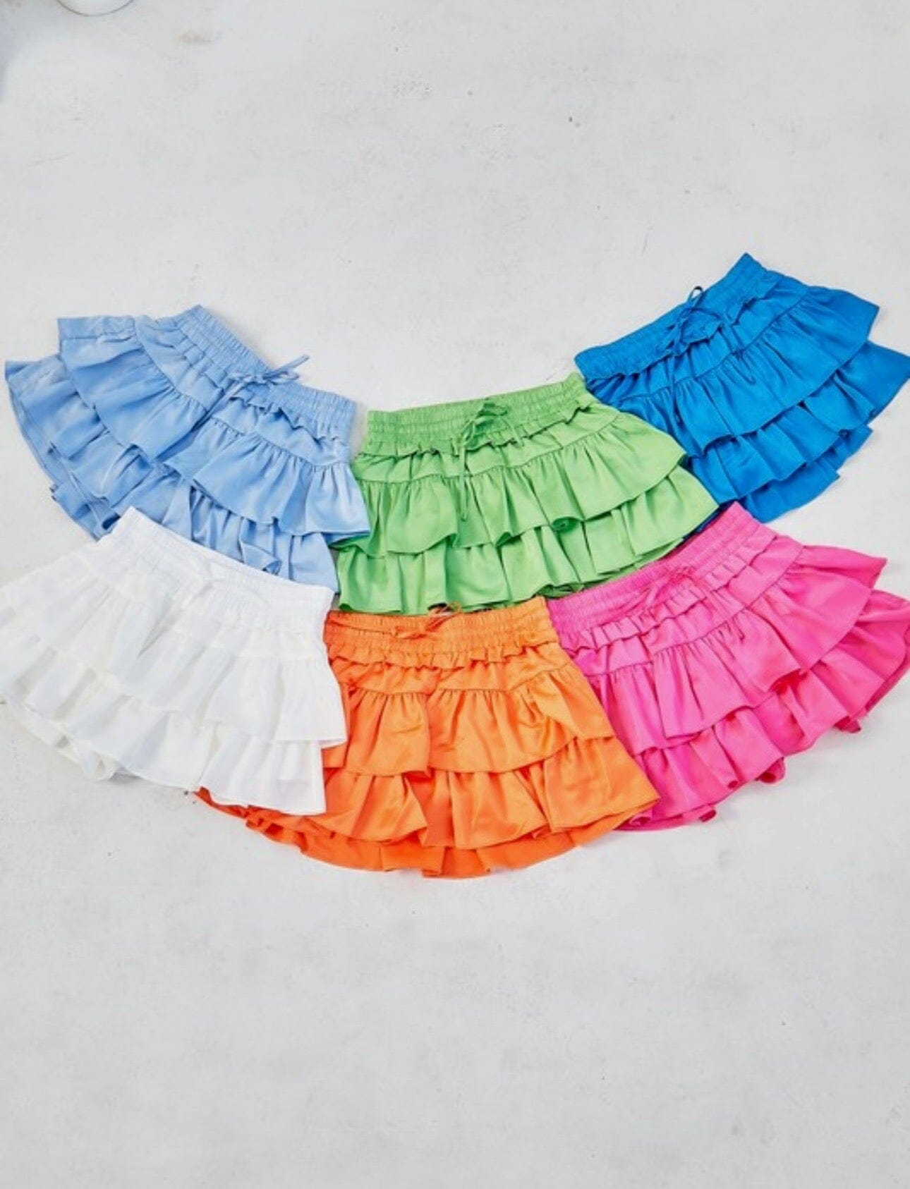 All the Ruffles Skort Bottoms 