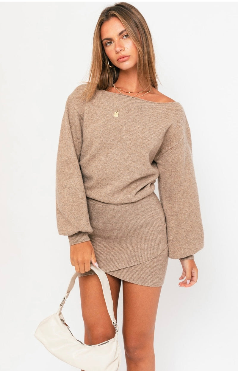 All the Way Sweater Dress Dresses 