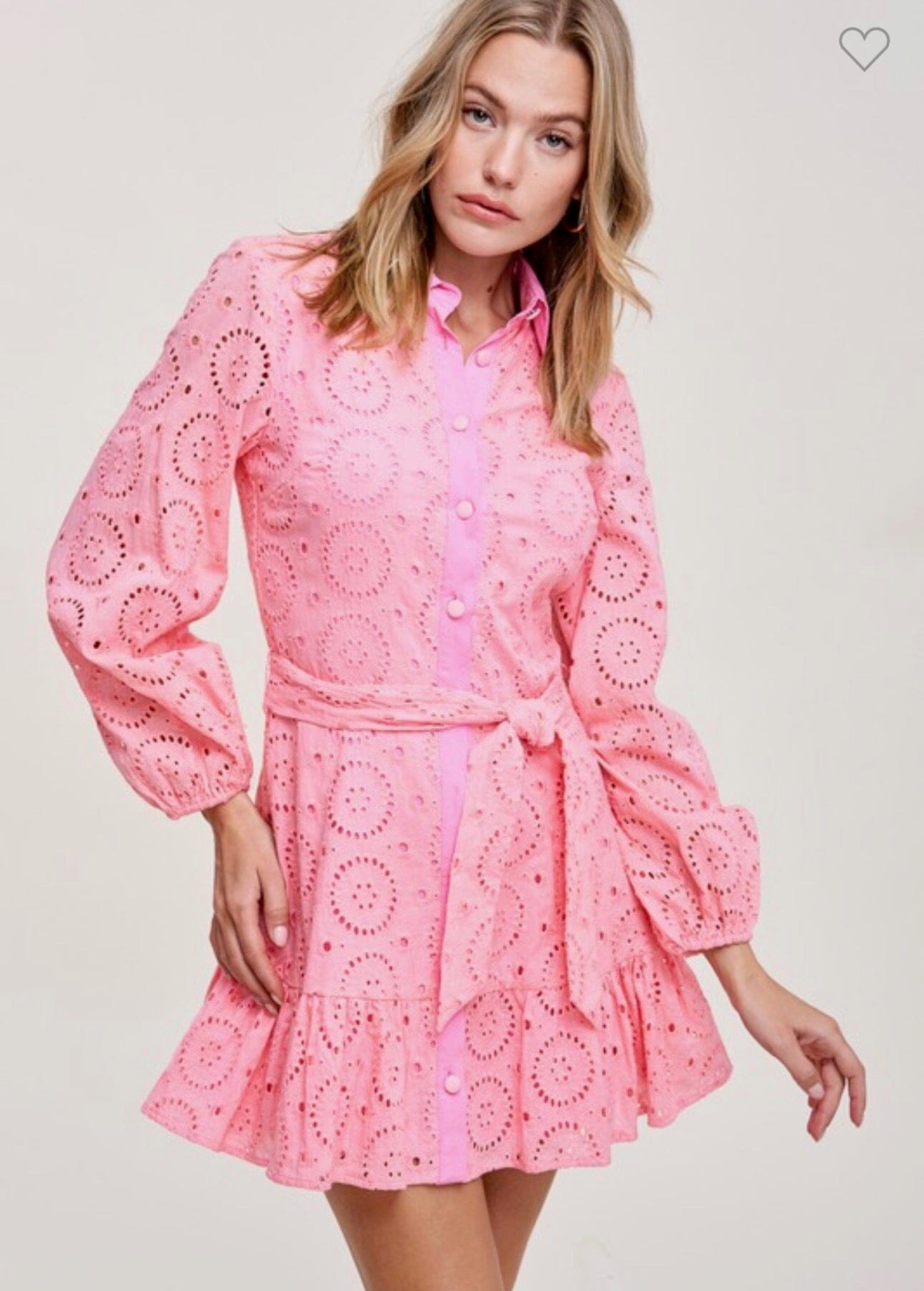 Always Eyelet Dress Dresses 