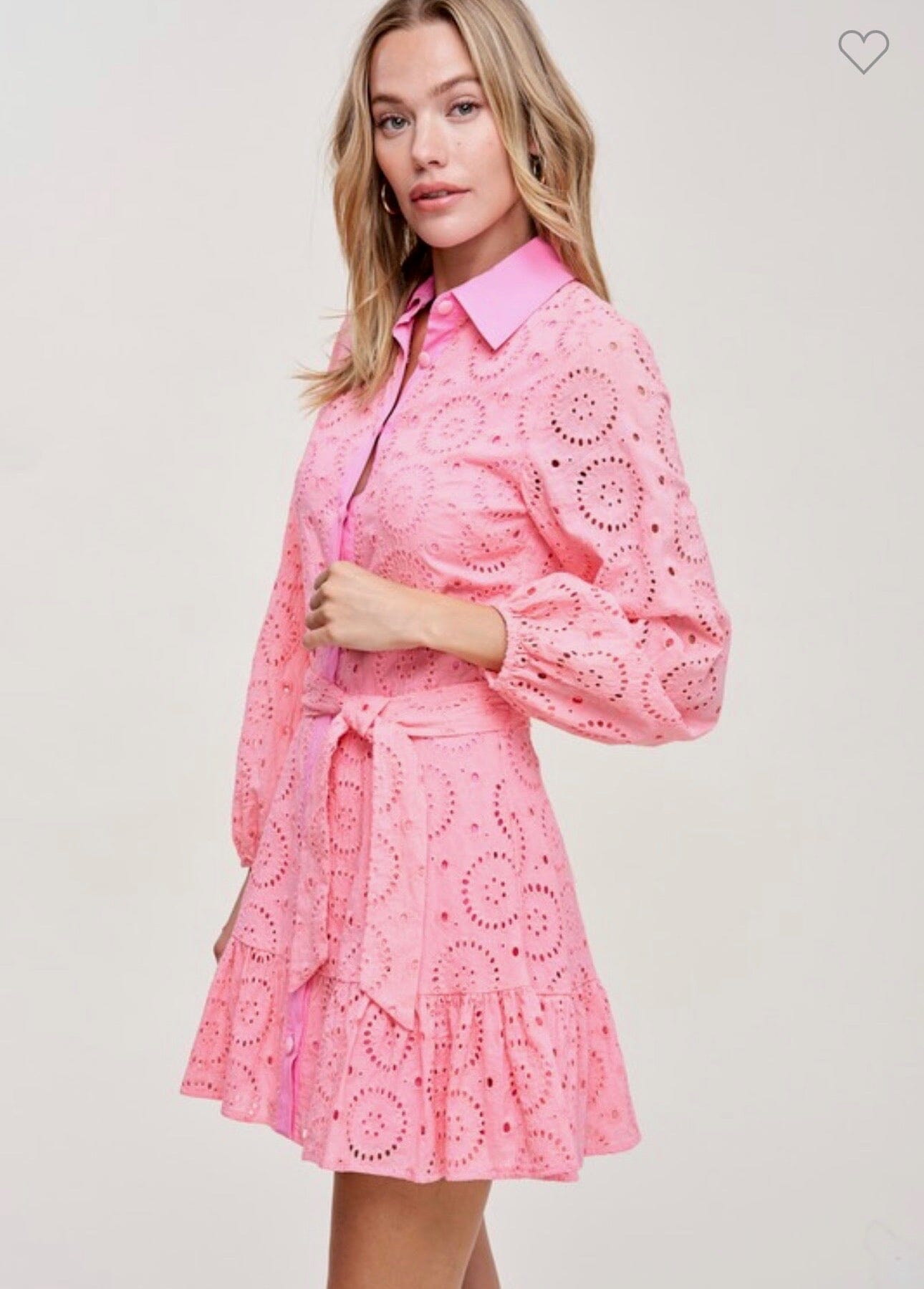 Always Eyelet Dress Dresses 