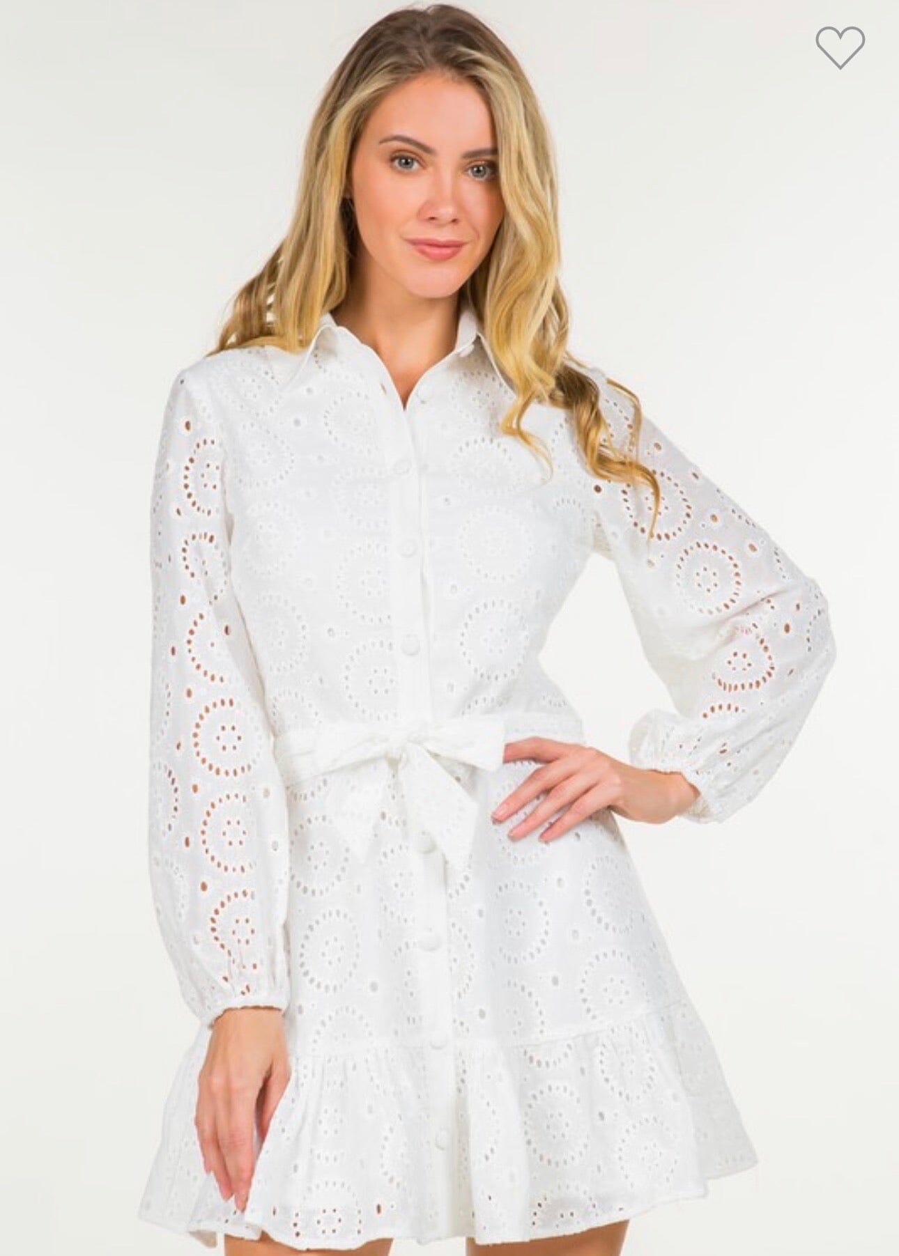 Always Eyelet Dress Dresses 