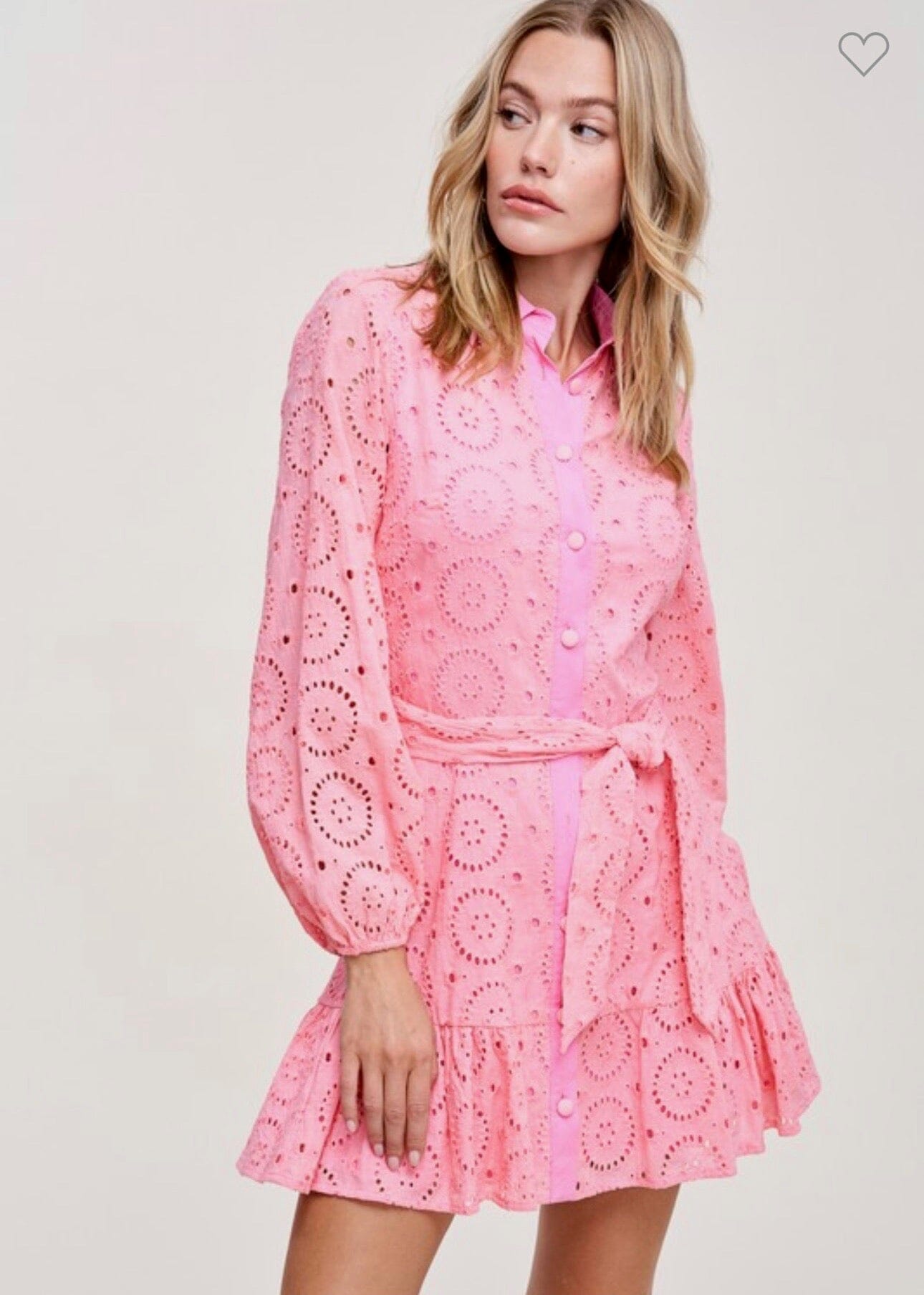 Always Eyelet Dress Dresses 