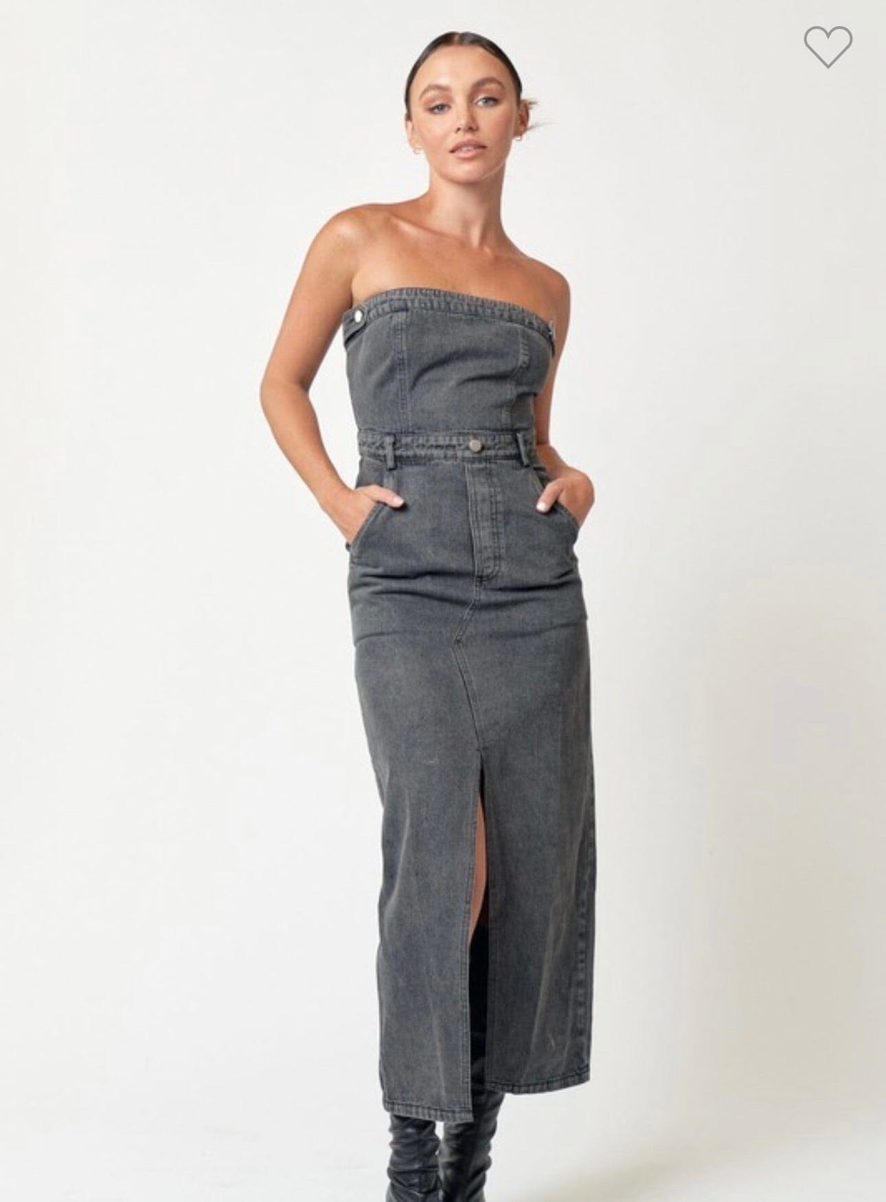 Back To Denim Dress Denim 