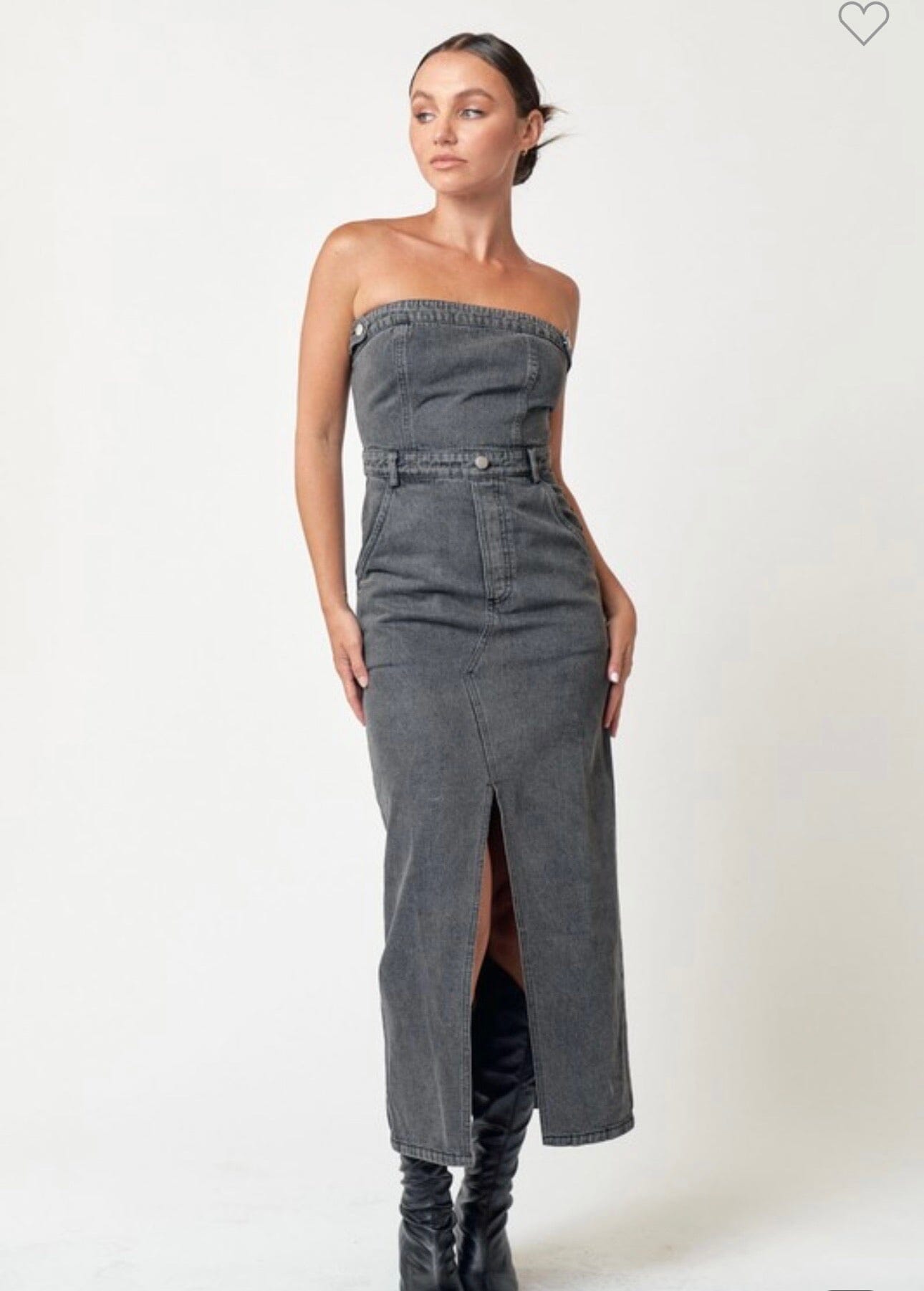Back To Denim Dress Denim 