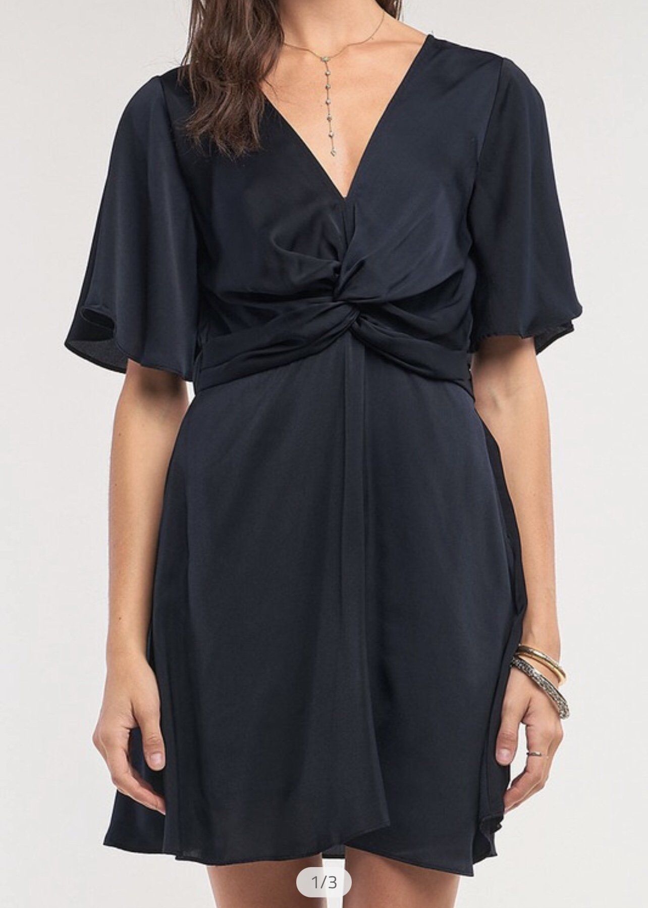 Bianca Twist Dress Dresses 