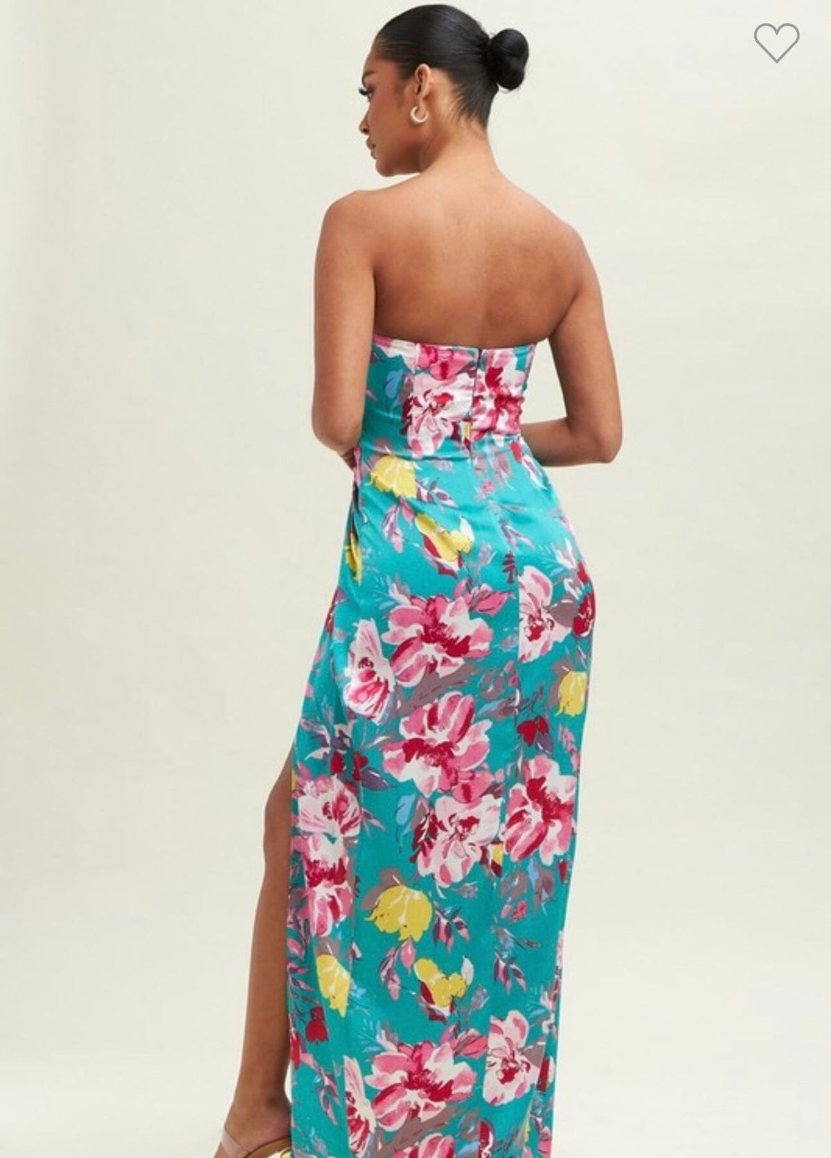 Bouquet Toss Satin Dress – My-Kim Collection