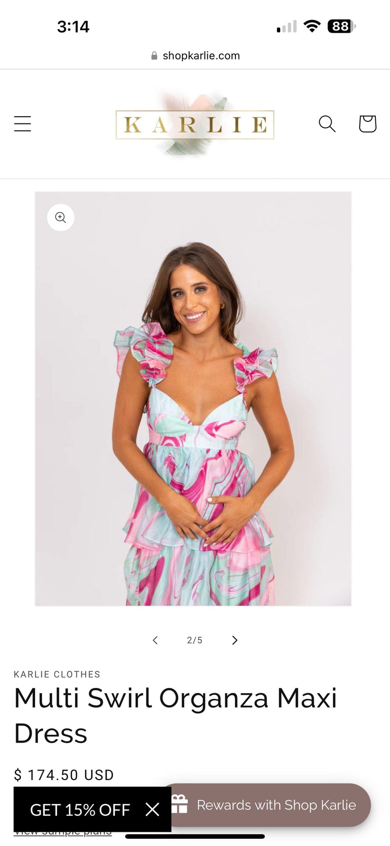Cotton Candy Swirl Maxi Dresses 