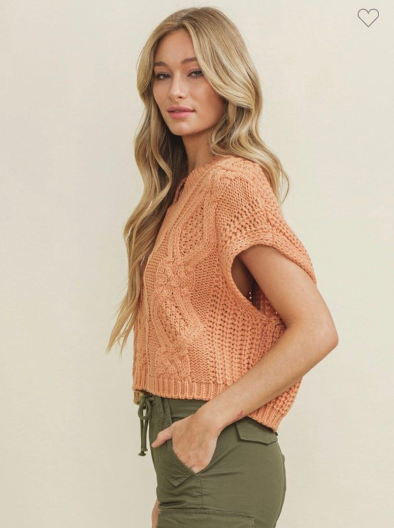 Cozy Cable Sweater Shirts & Tops 