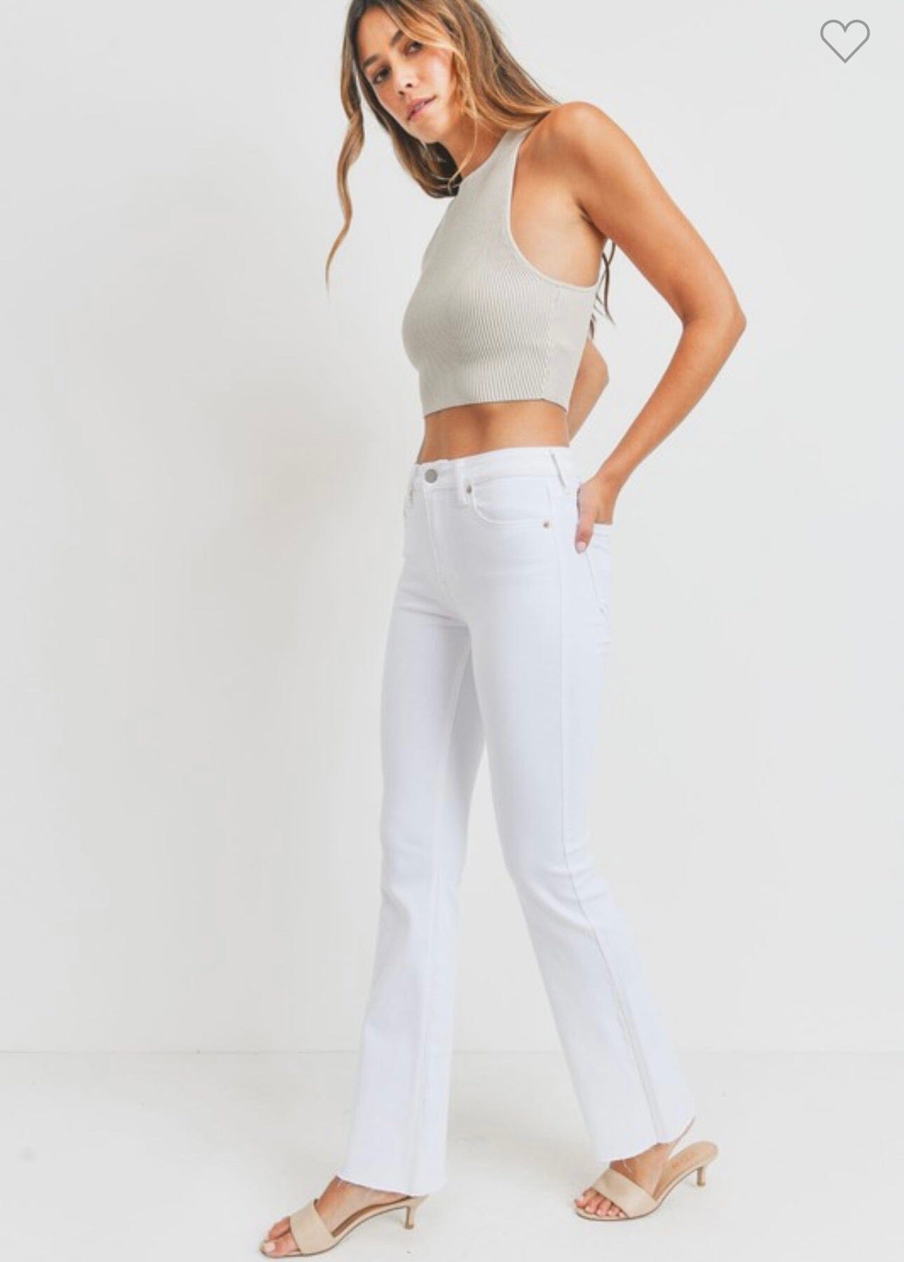 Delray Skinny Flare Jeans Bottoms 