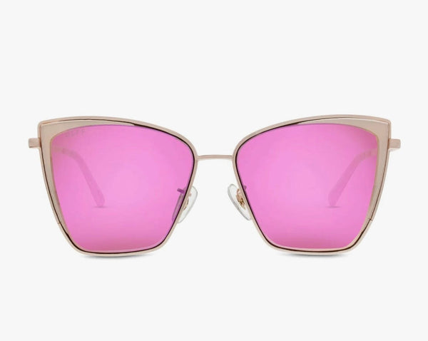 Diff Becky Gold Sunset Sunglasses Accessories 