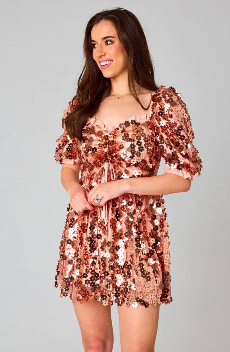 Disco Flowers Dress Dresses 