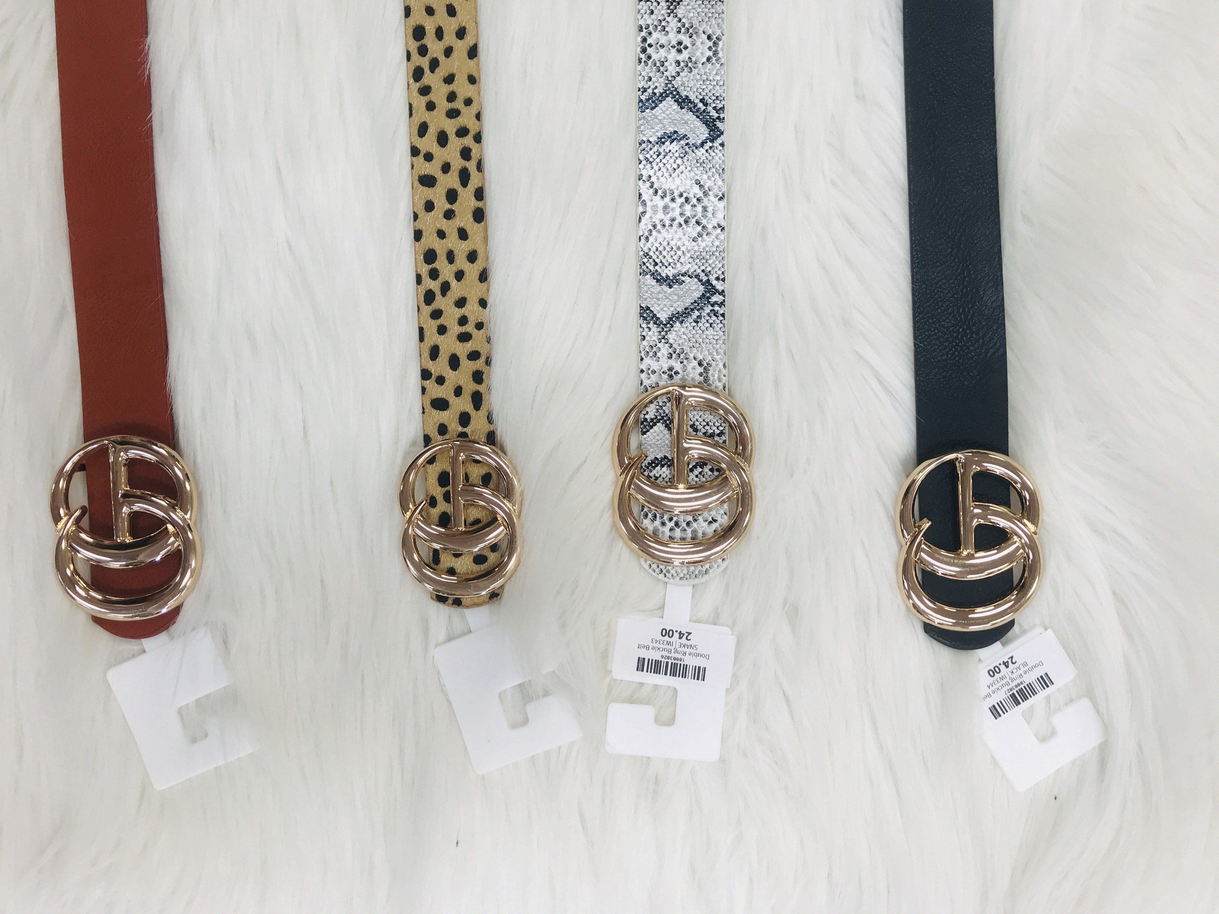 Double Ring Buckle Belt Accessories 