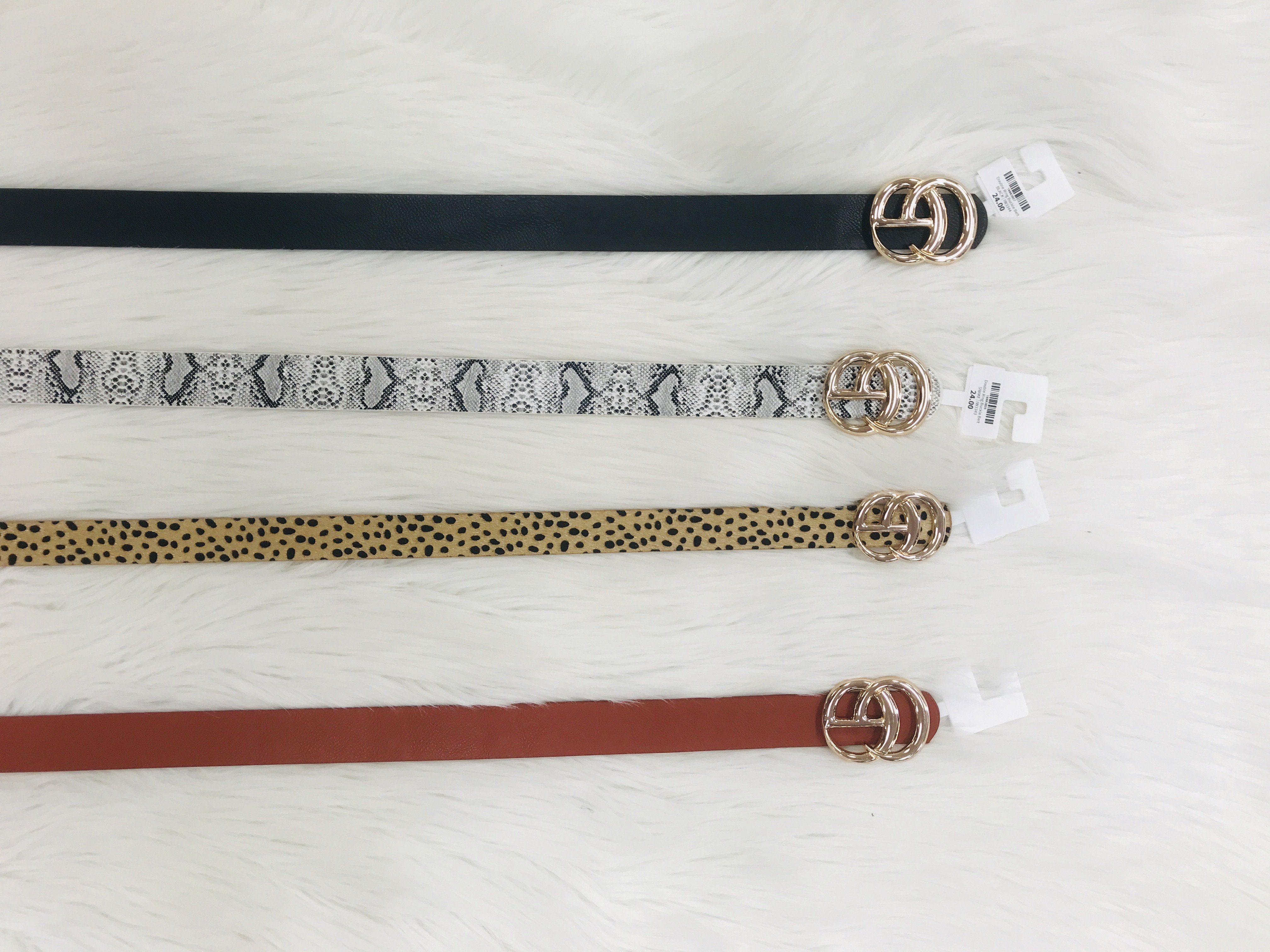 Double Ring Buckle Belt Accessories 