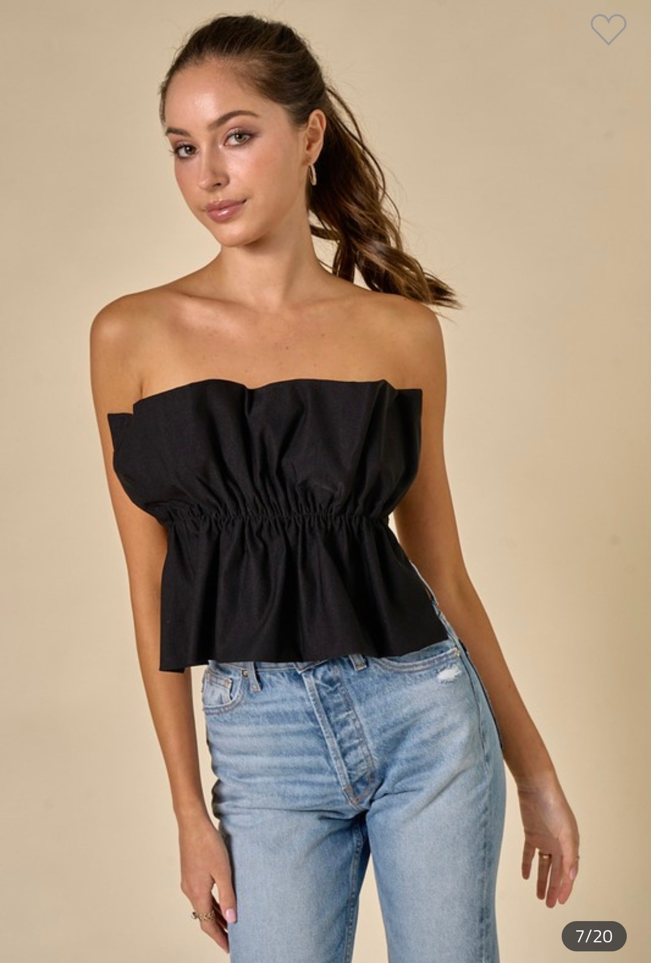 Everyday Ruffle Top Tops 