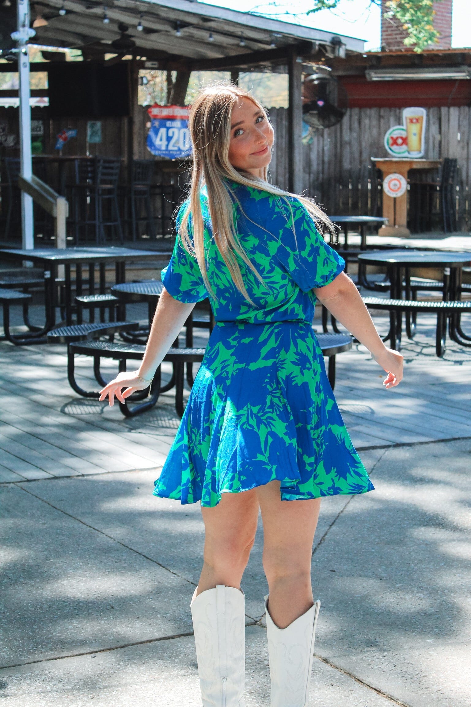Fresh Cut Flowers Dress Dresses 