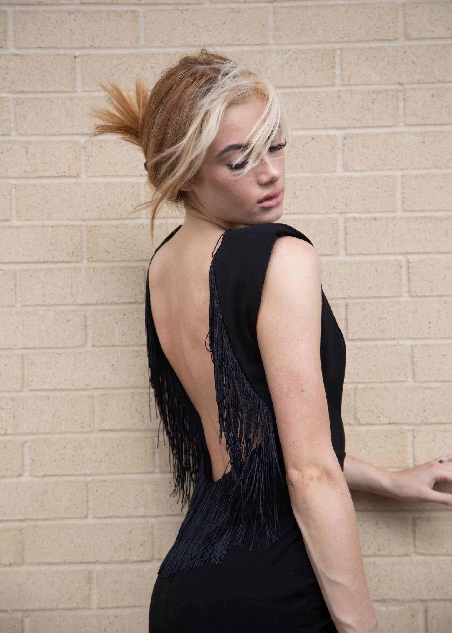 Fringe Mini Dress Dresses 