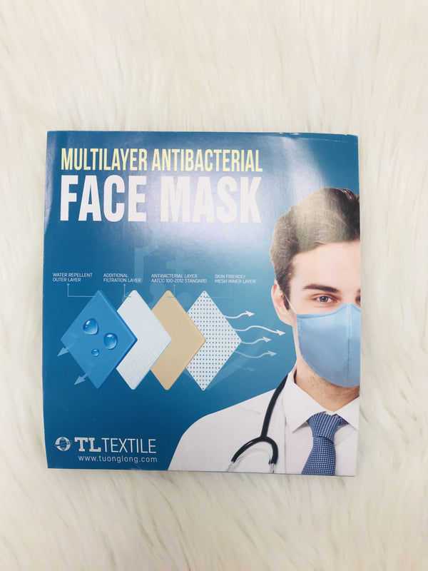 Go Cocks Multilayer Antibacterial Face Mask Masks 
