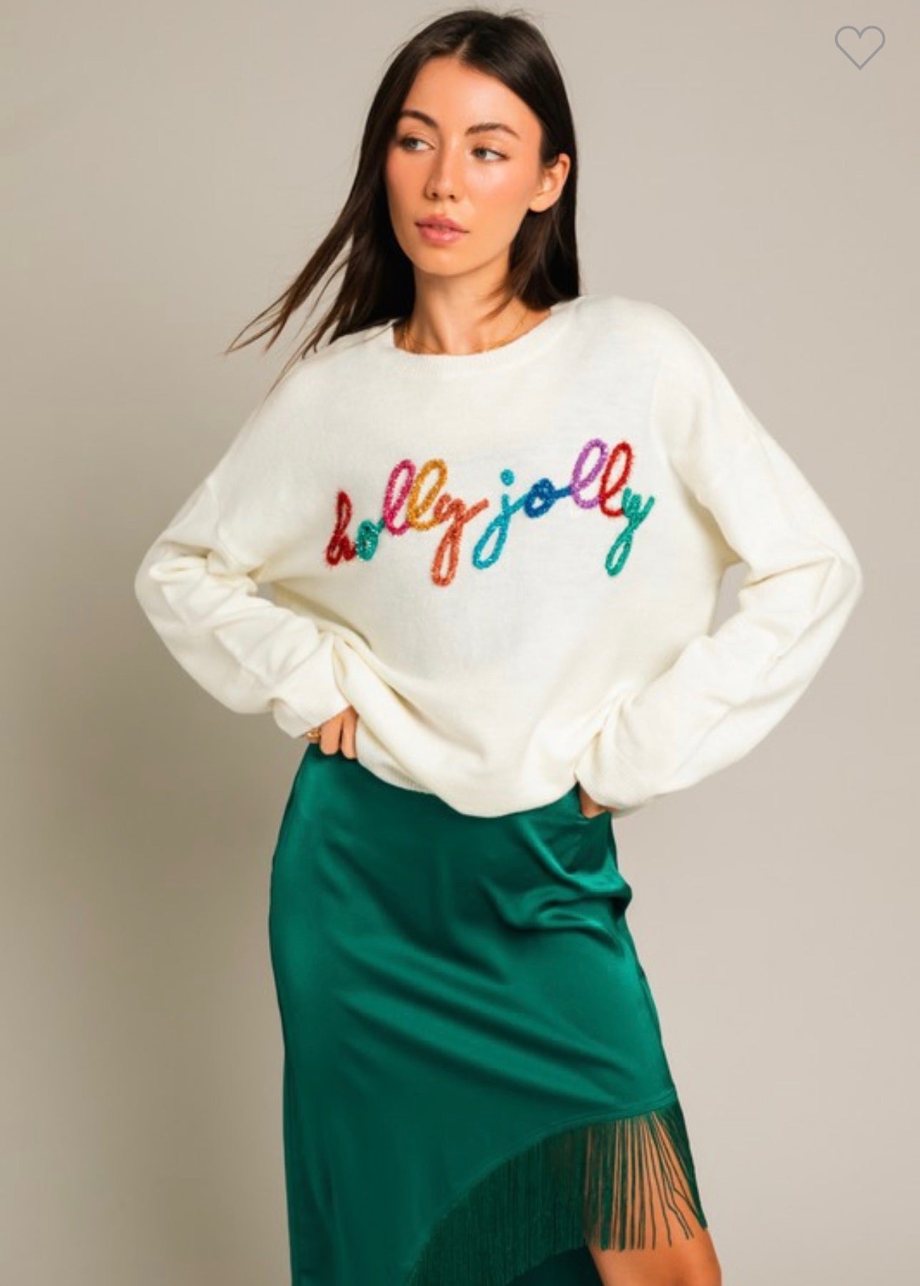 Holly Jolly Sweater Tops 