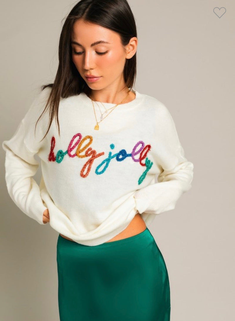 Holly Jolly Sweater Tops 