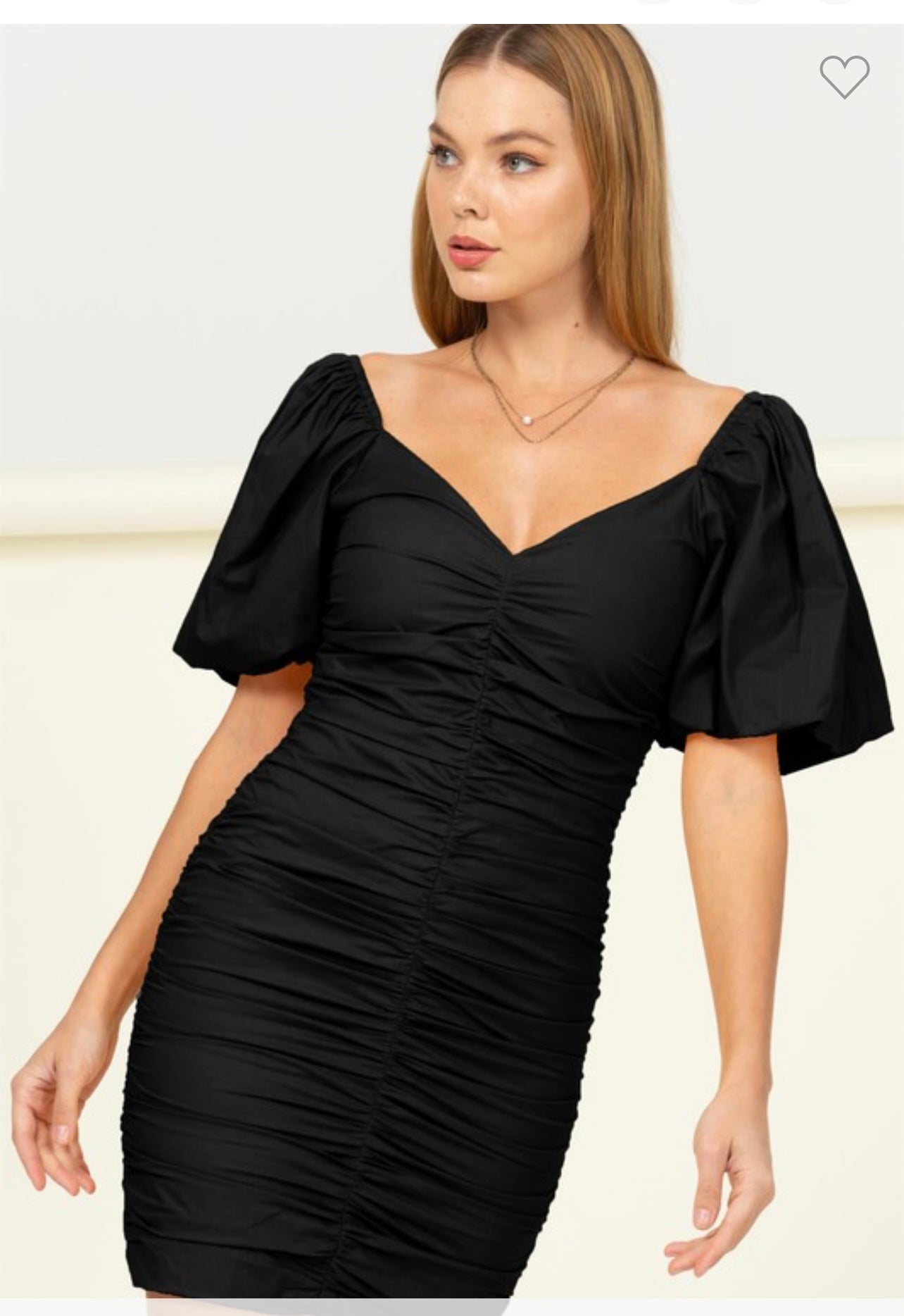 In A Scrunch Dress In A Scrunch Dress