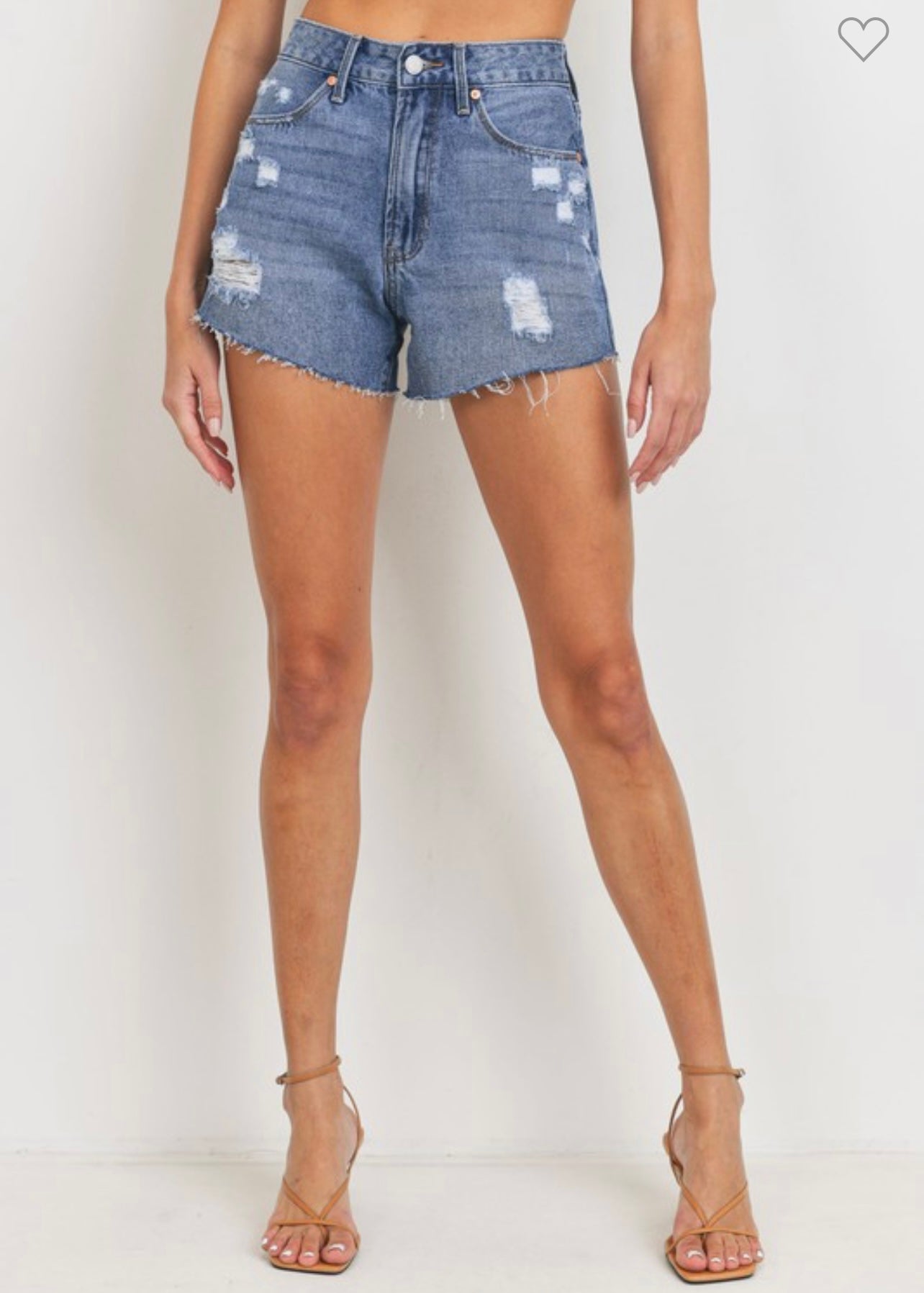 In the 90's Denim Shorts Bottoms 