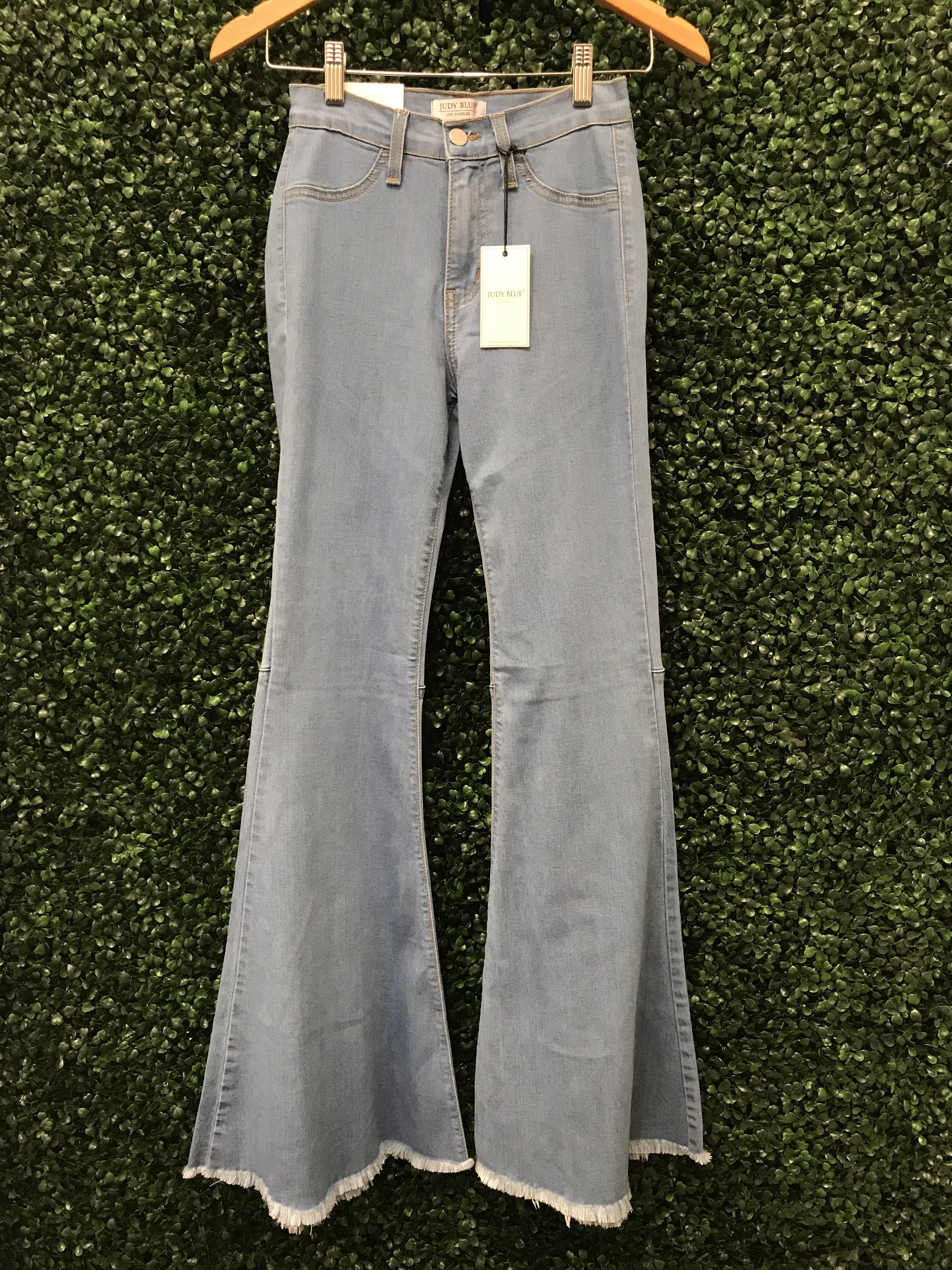 Judy Blue High Waist Flare Jean Bottoms 