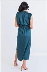 Karlie Satin Forest Dress Dresses 