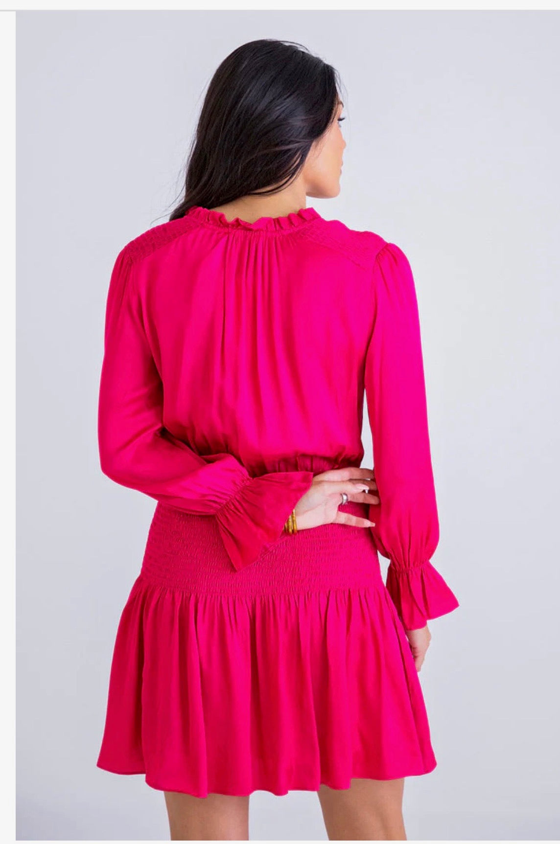 Karlie Stay Satin Dress Dresses 
