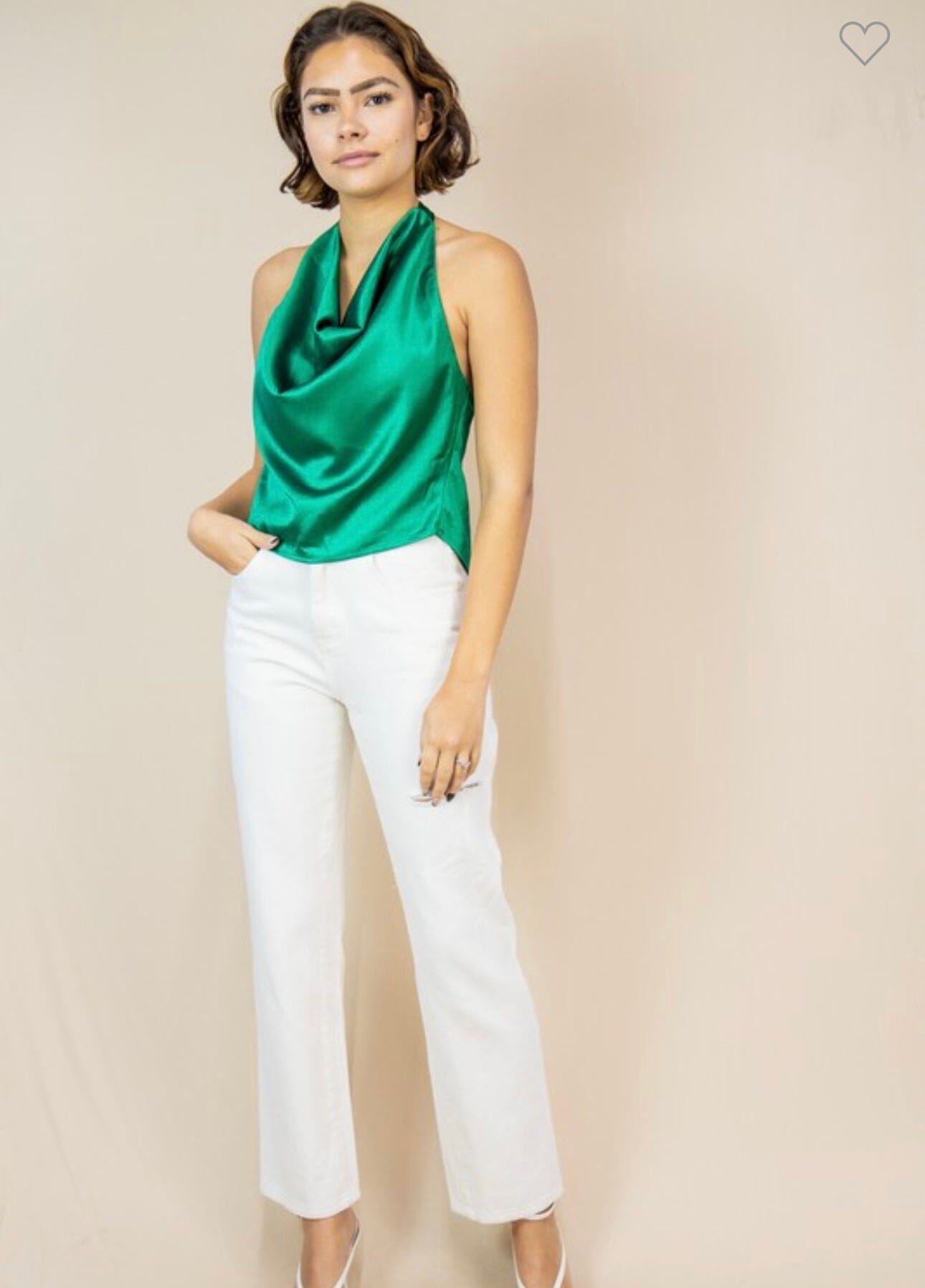 Lucky Charm Cowl Top Shirts & Tops 