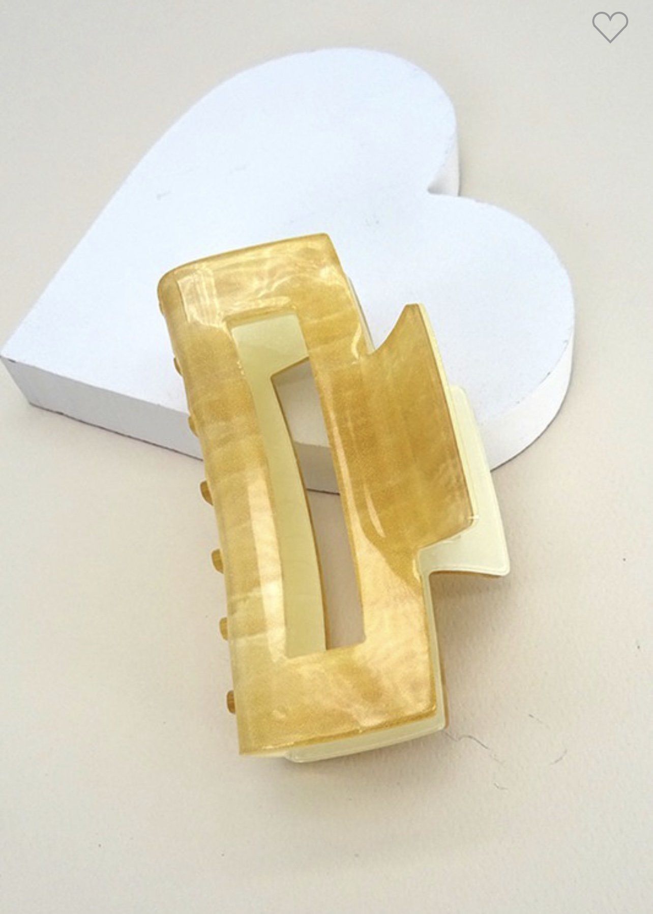 Marble Hair Claw Accessories 