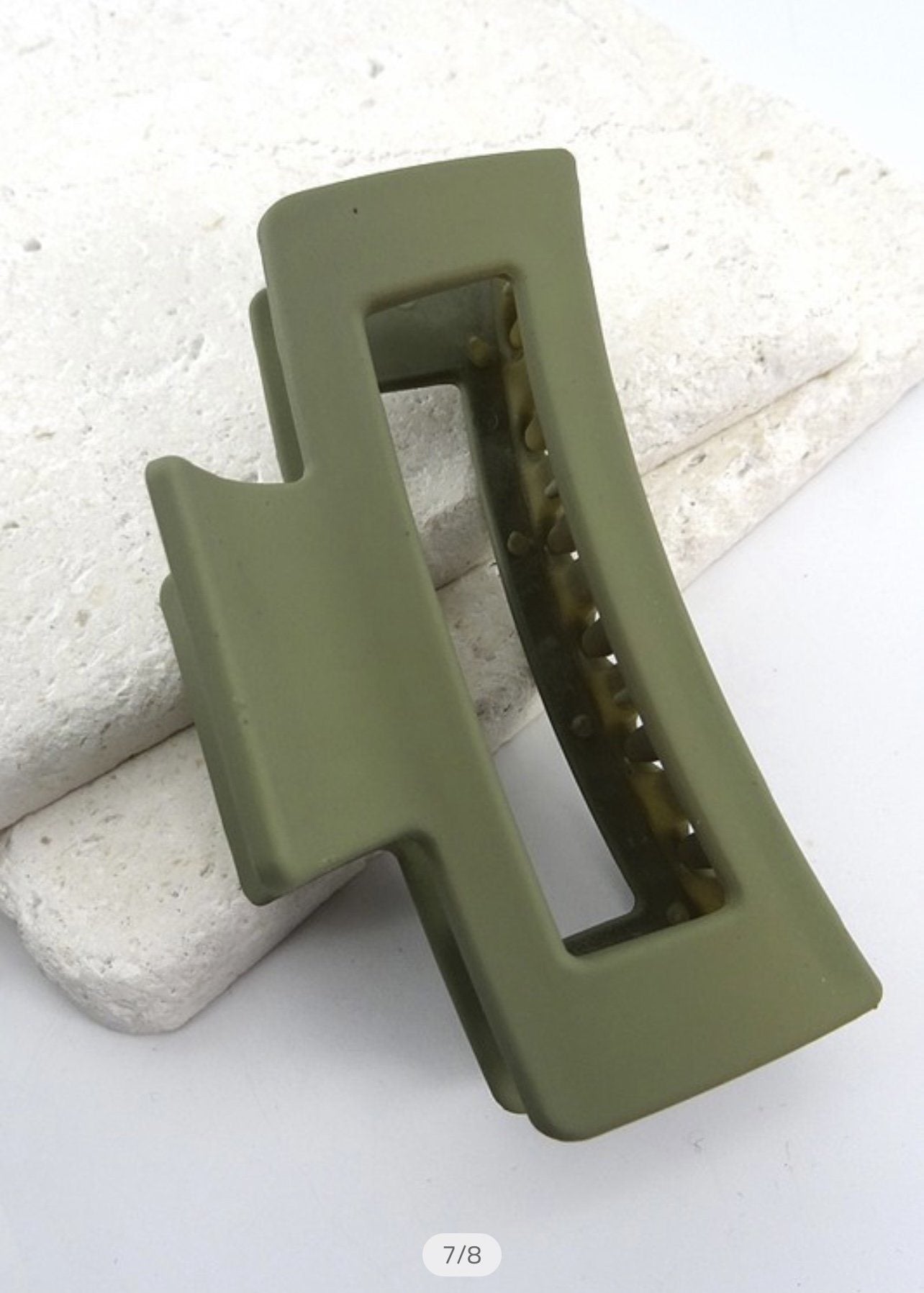 Matte Hair Claw Accessories 