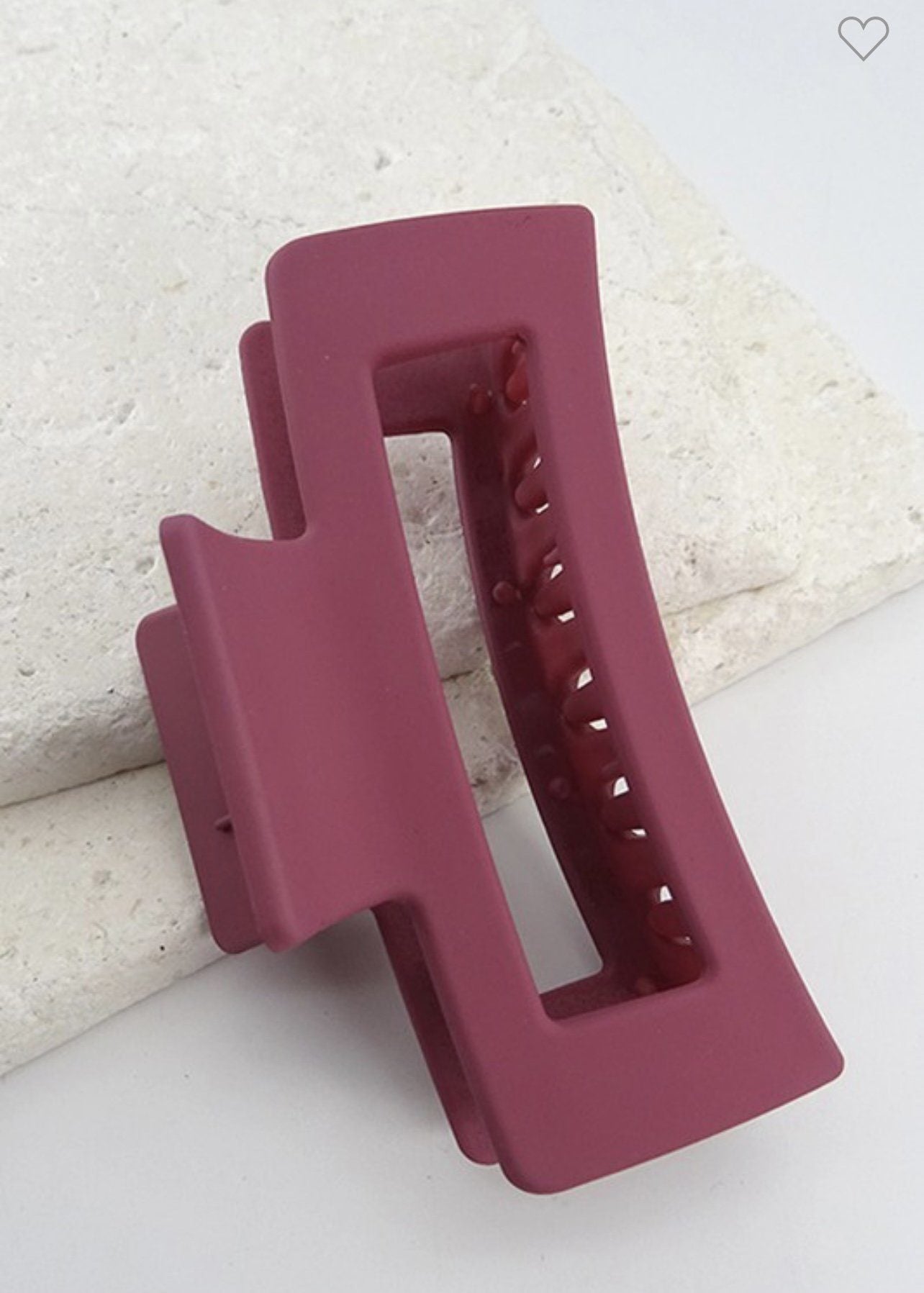Matte Hair Claw Accessories 