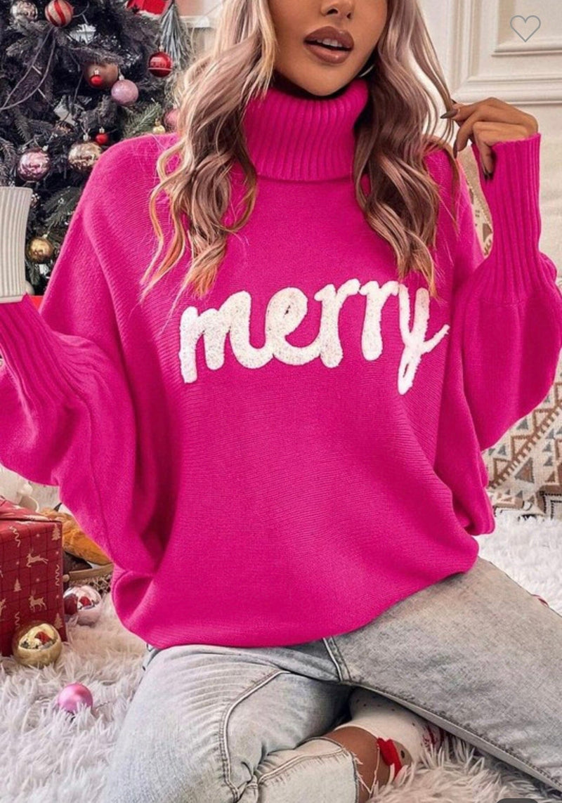 Merry Sweater Tops 