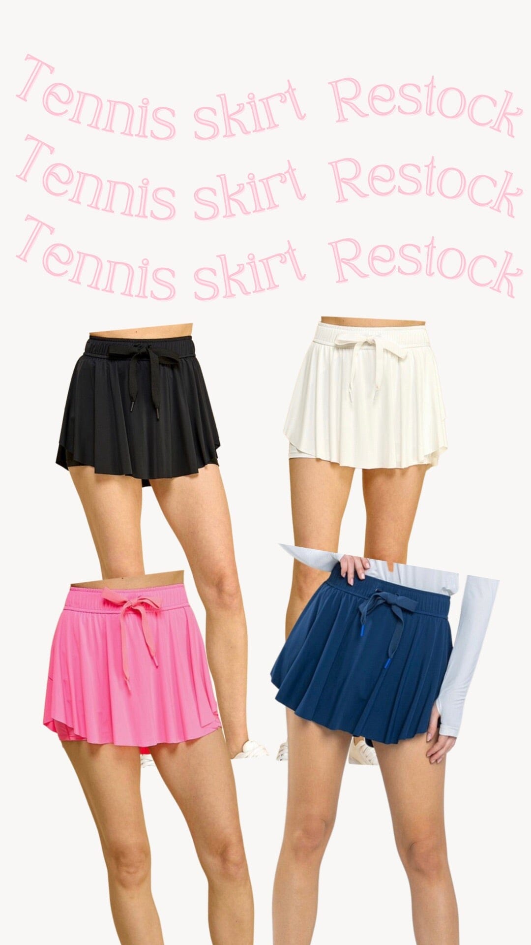 On the Court Skirt Bottoms 