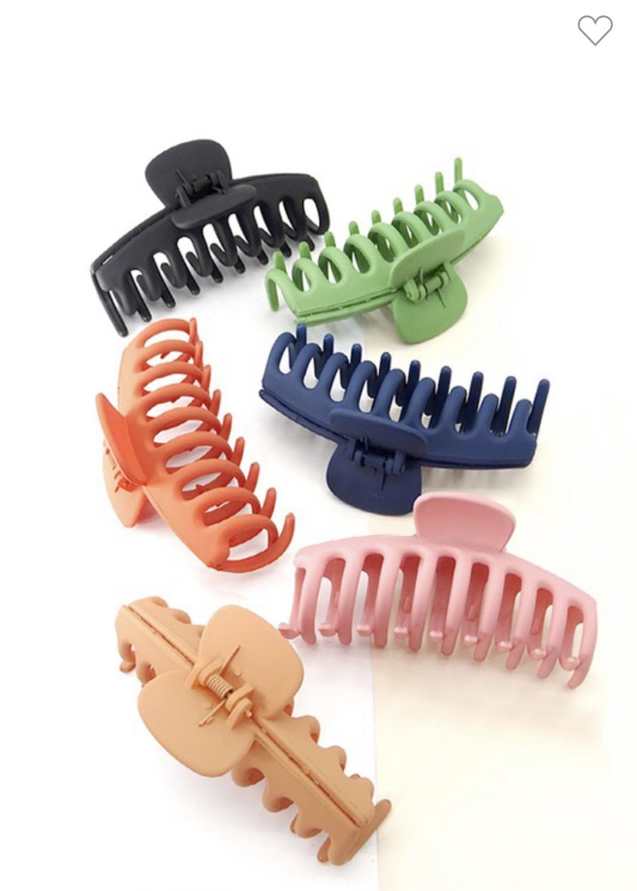 Oversized Hair Claw Accessories 