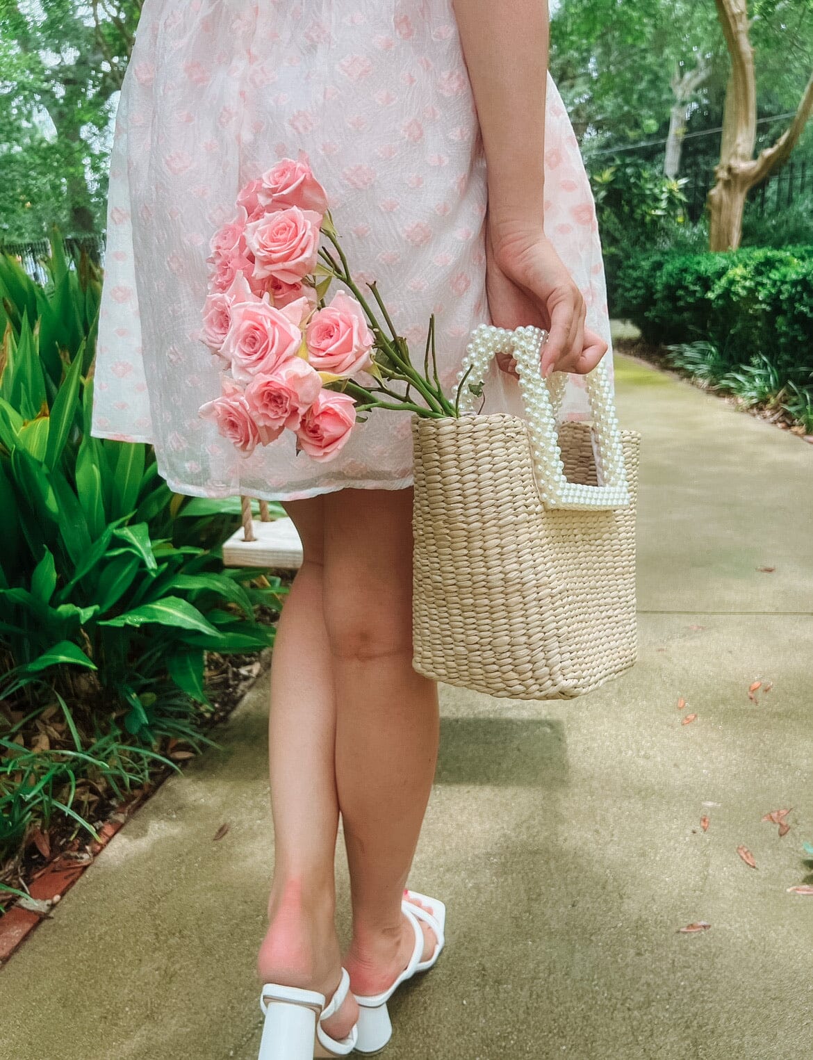 Pearl and Straw Clutch Accessories 