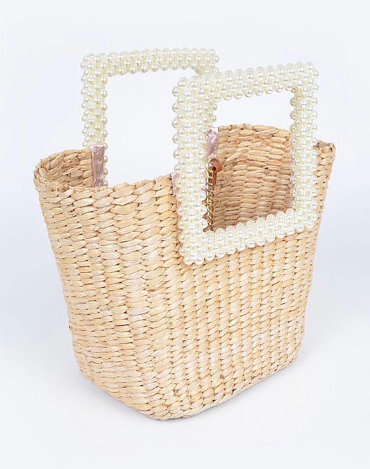 Pearl and Straw Clutch Accessories 