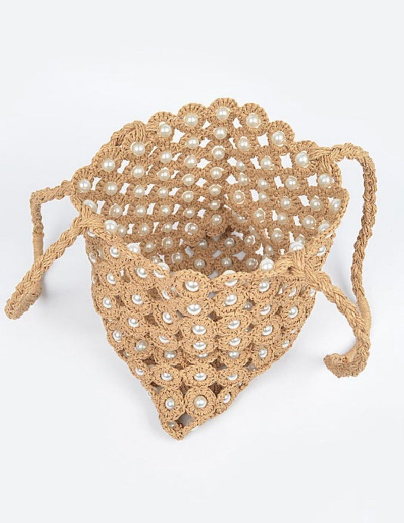 Pearl Woven Bag Accessories 