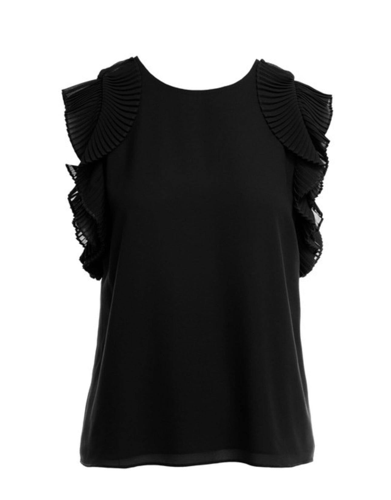 Pleated Perfected Top Top 