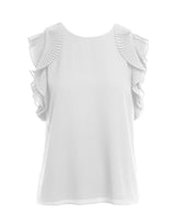 Pleated Perfected Top Top 