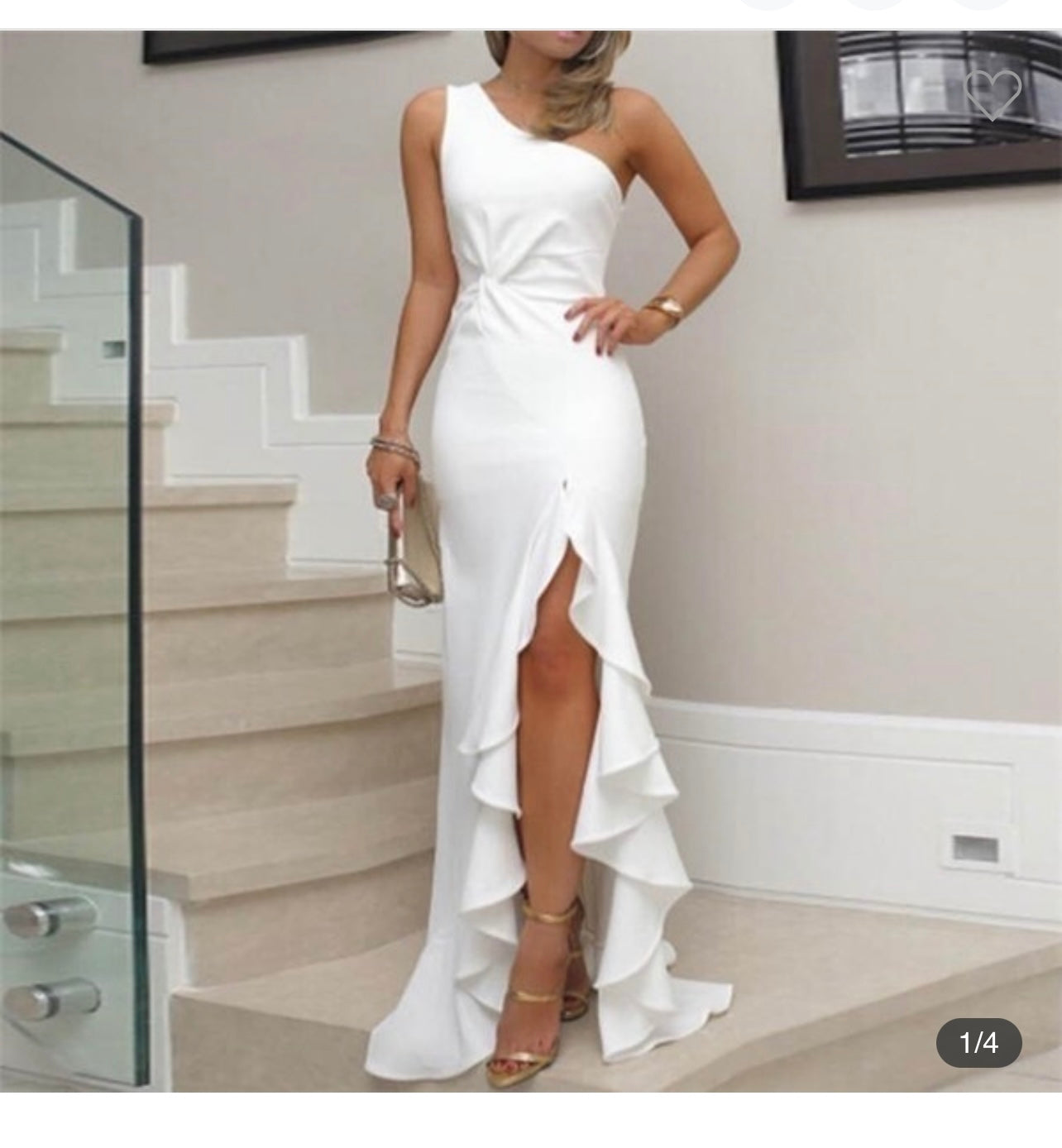 Purely Perfect One Shoulder Gown Apparel & Accessories 