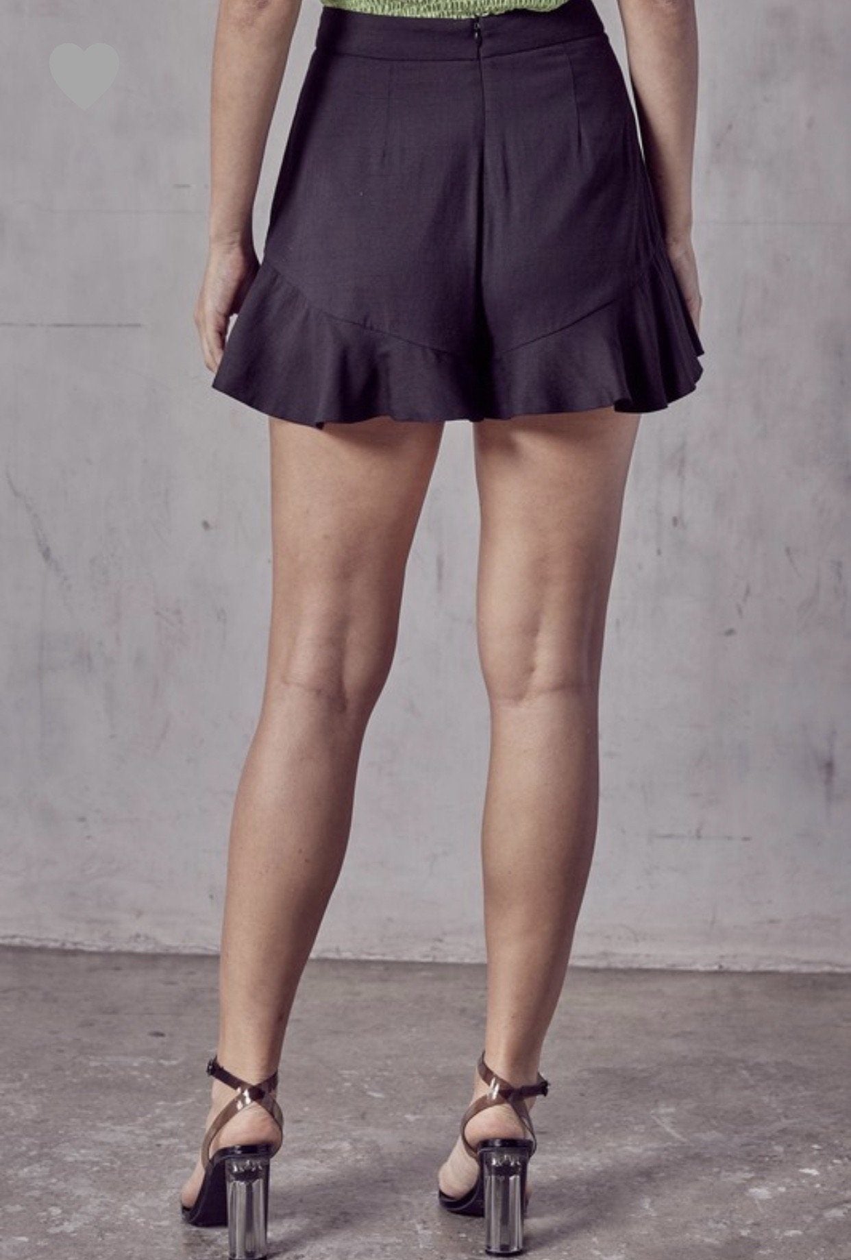 Rielly Ruffle Shorts Bottoms 