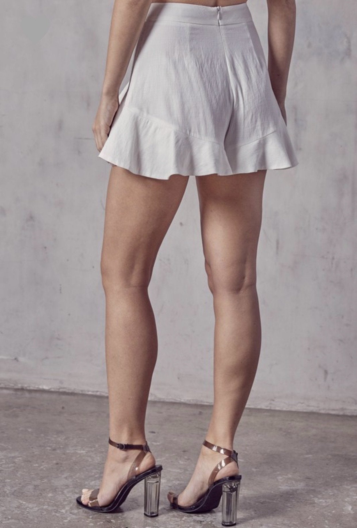 Rielly Ruffle Shorts Bottoms 