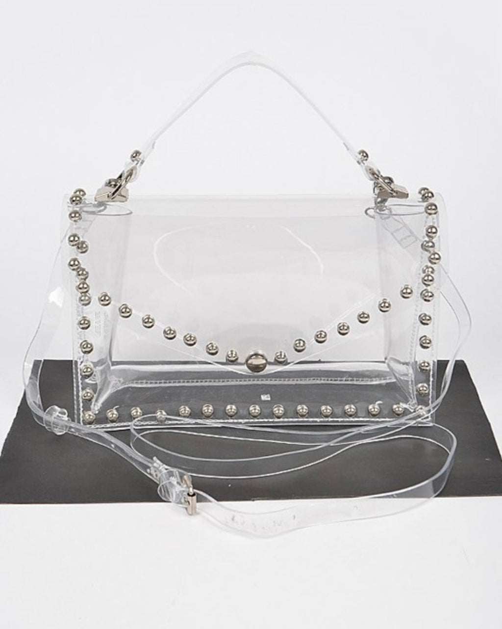 Round clear clearance bag